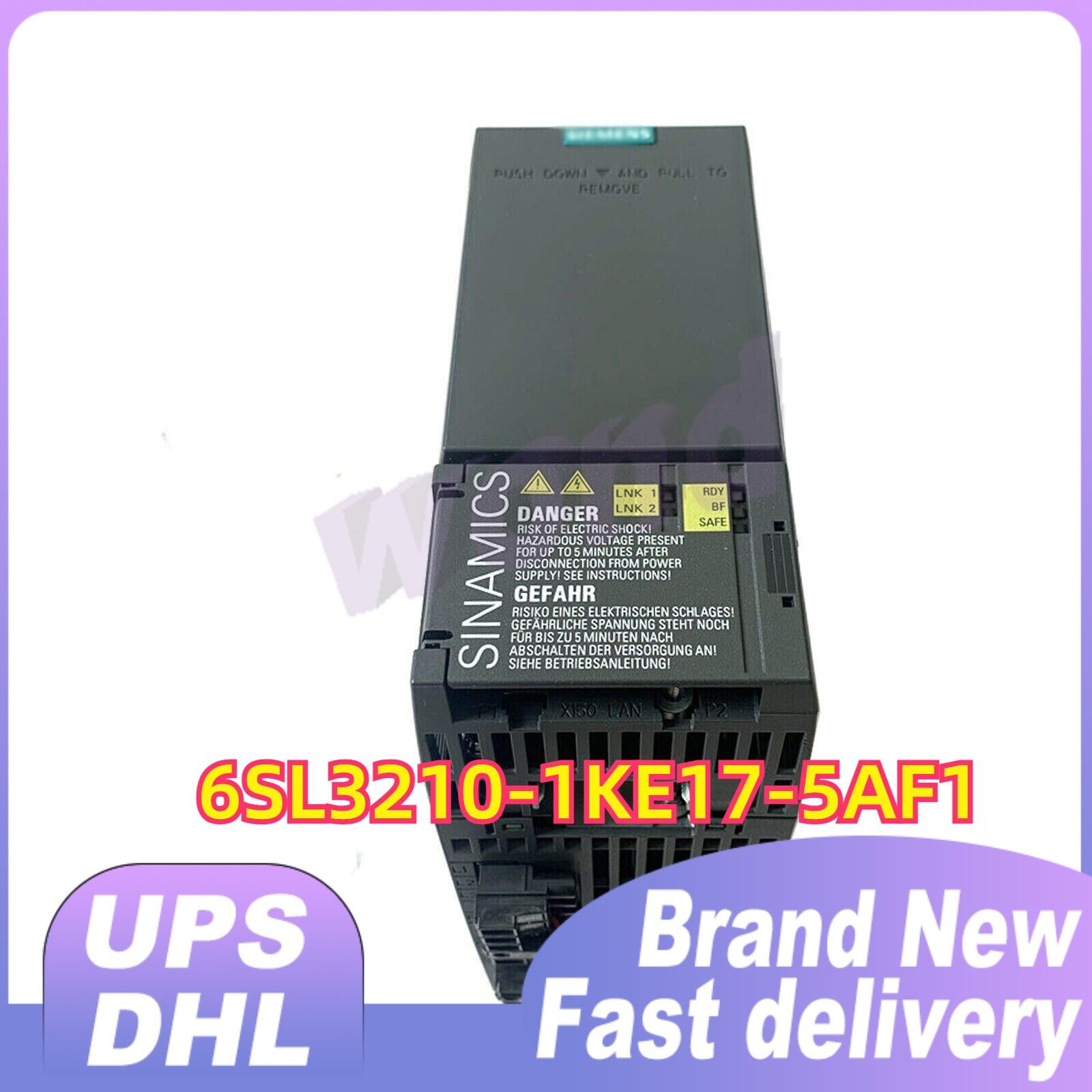 New Siemens 6SL3 210-1KE17-5AF1 6SL3210-1KE17-5AF1 SINAMICS G120C Rated Power