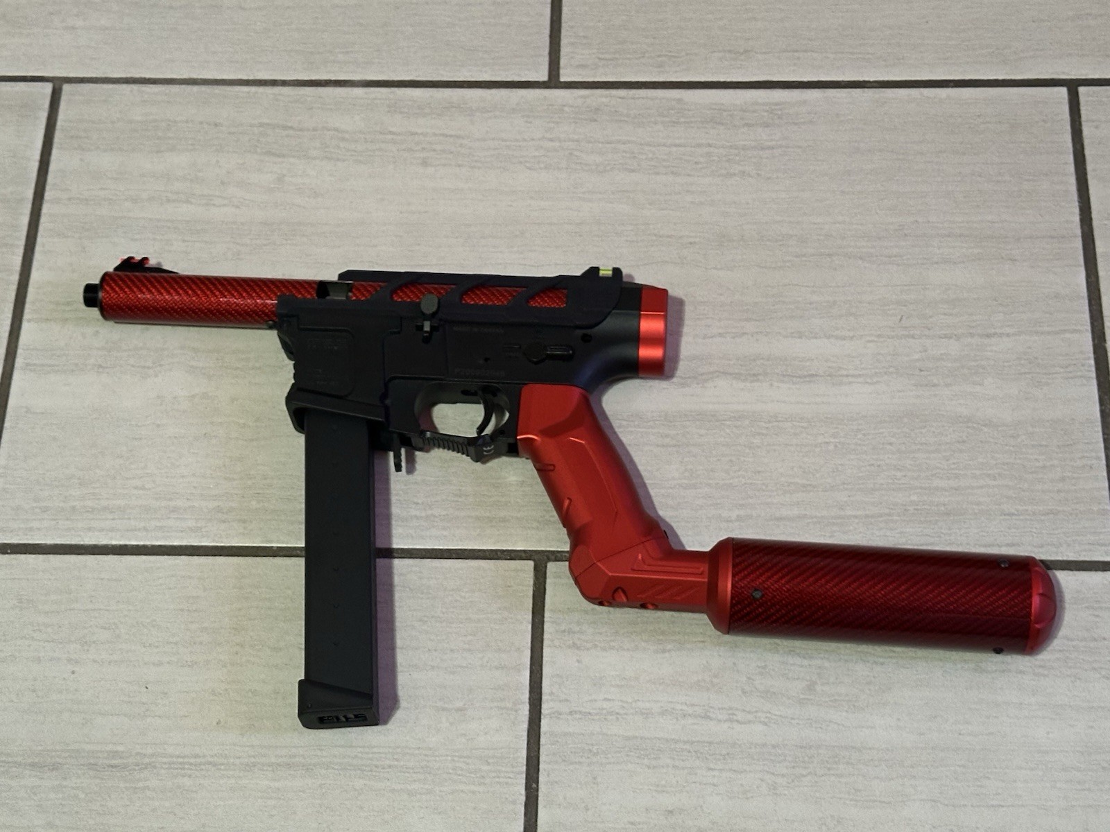 1 of 1 Airtac Customs X G&G ARP9 PolarStar Jack HPA - Red