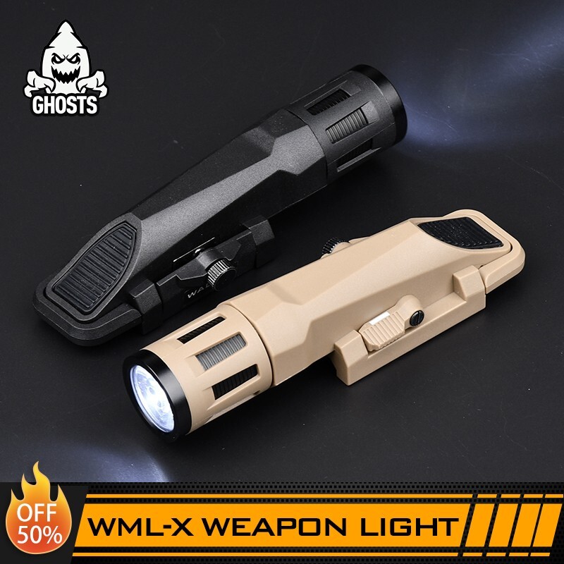 WADSN WML-X GEN2 Masterfire Strobe Airsoft LED Weapon Light Hunting Helmet Light