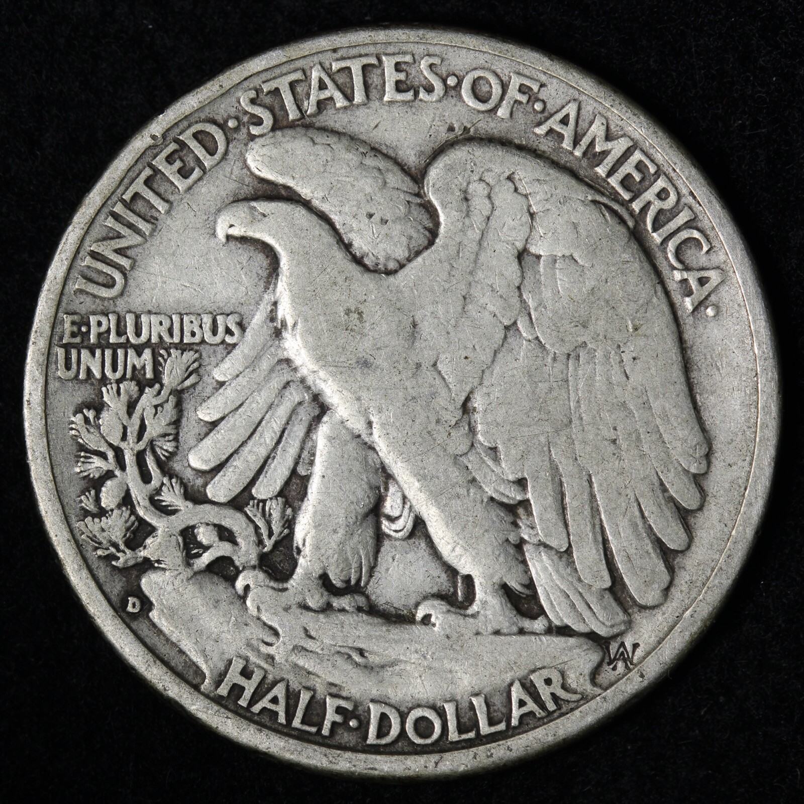 1935-D Walking Liberty Half Dollar Nice Circulated Condition
