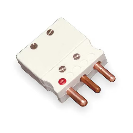 Tempco Tca-101-142 Thermocouple Plug, White, Type U, Jack