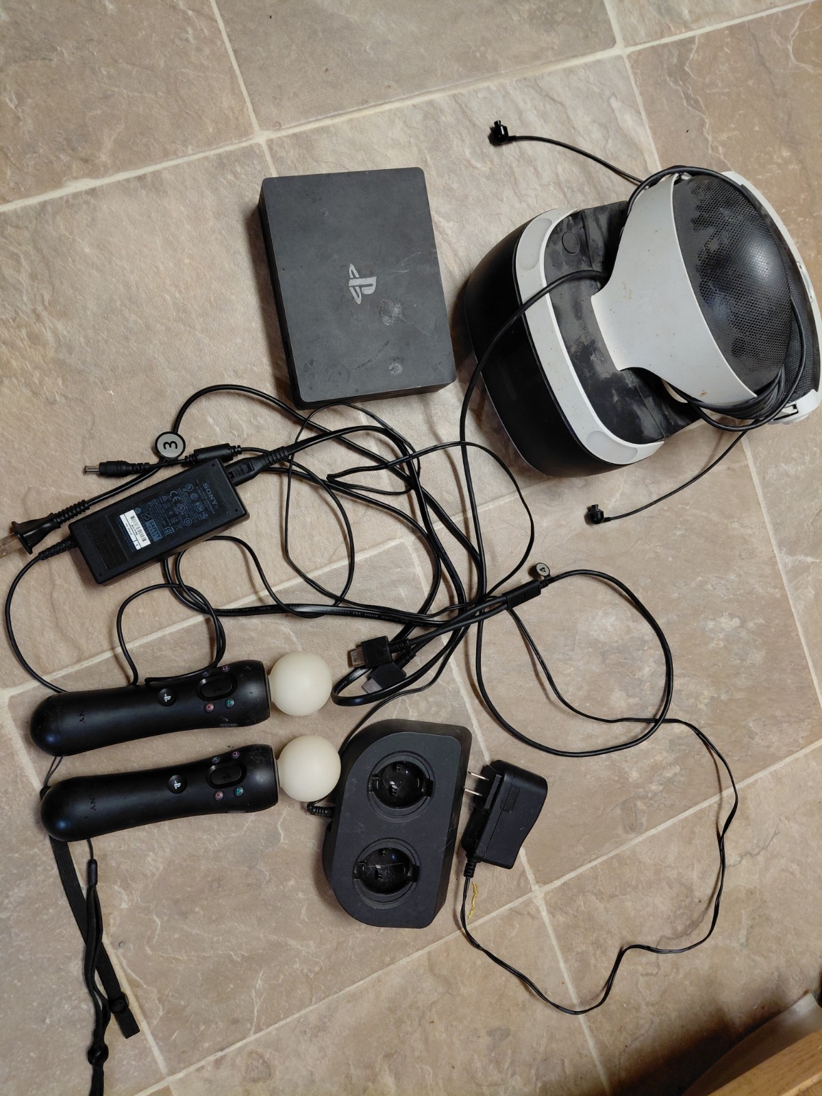 Sony PlayStation VR PSVR Complete Bundle w/ Camera - Authentic