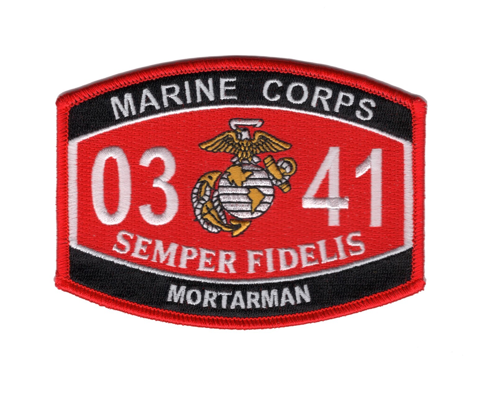0341 Mortarman MOS Patch
