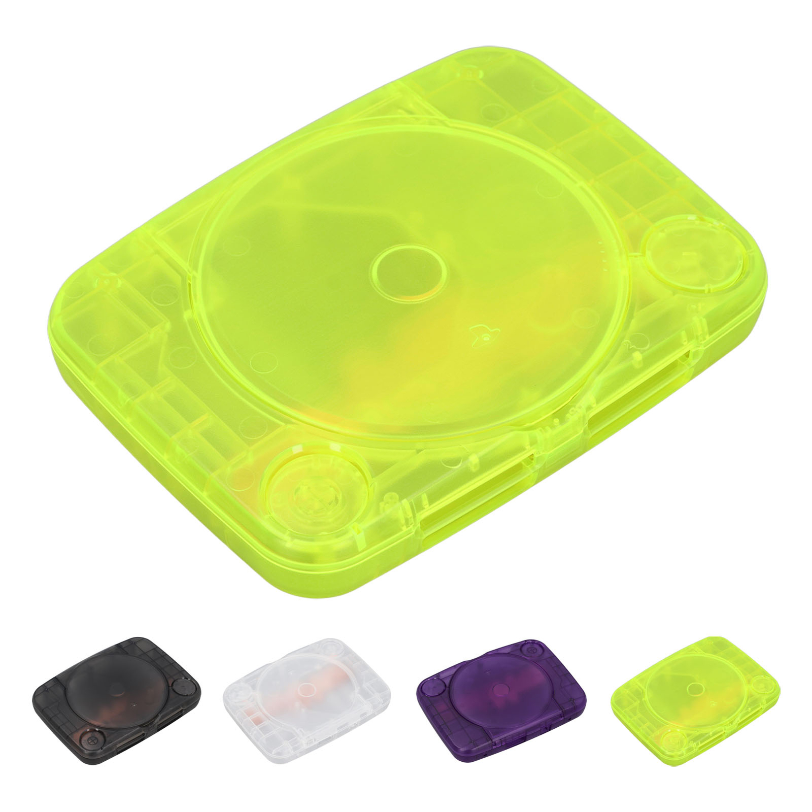 Console Replacement Shell Translucent Retro Console Case For PS1 For SCPH 00 US