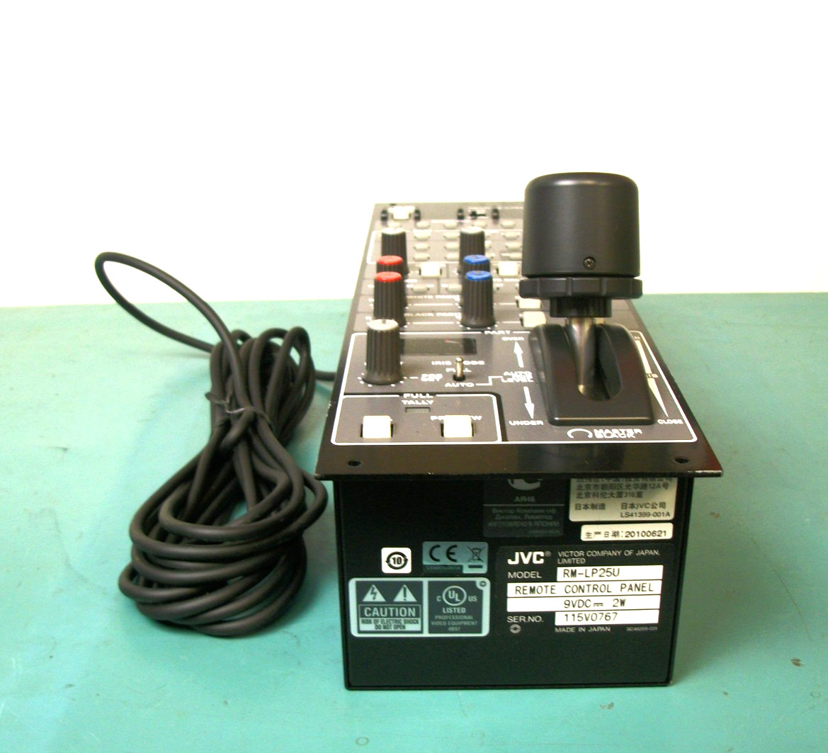 JVC RM-LP25 Remote Control Panel. Professional Grade. Clean Unit.