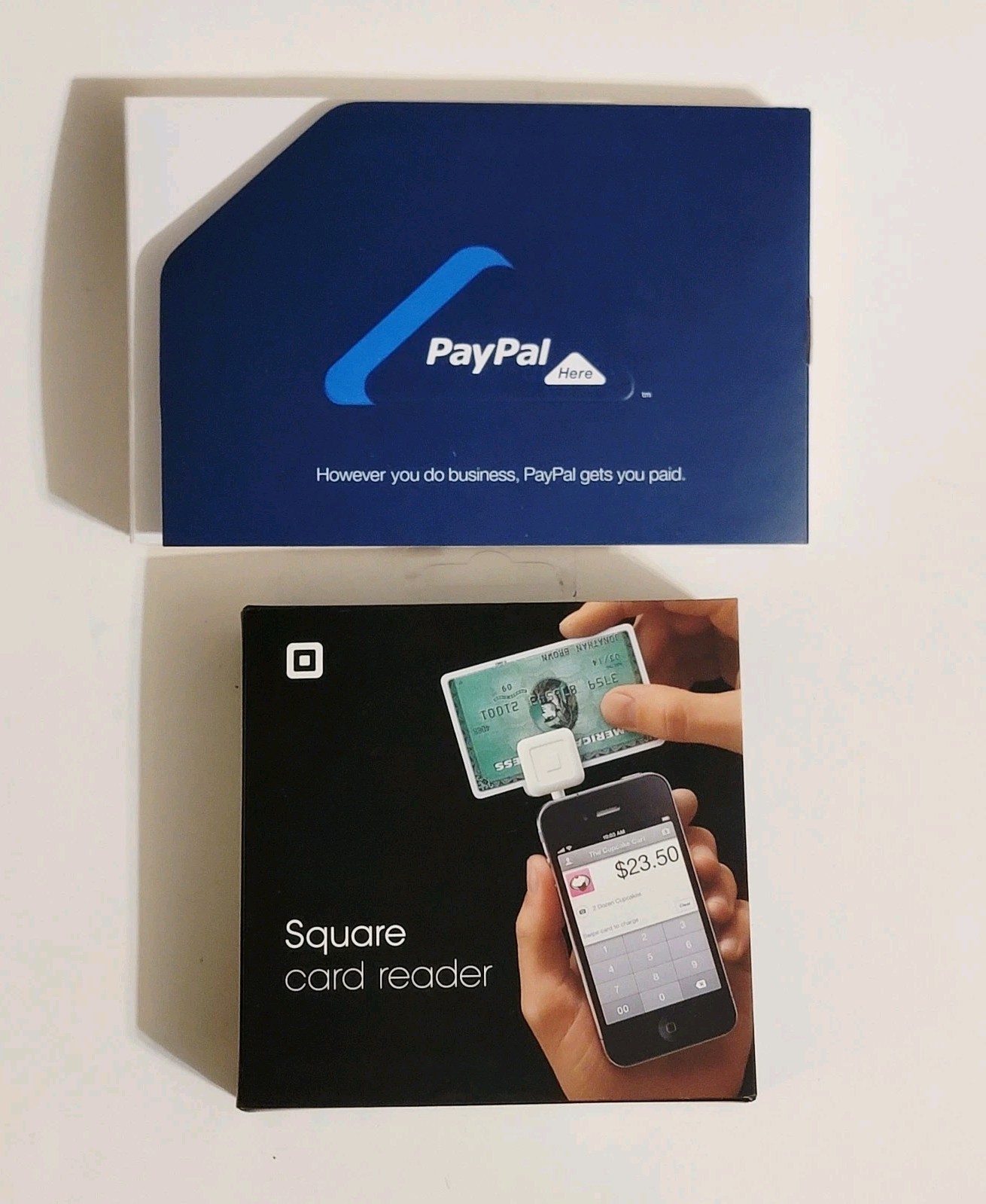 New Square and Paypal Mobile Credit Card Readers, 3.5mm Headphones Aux Jack