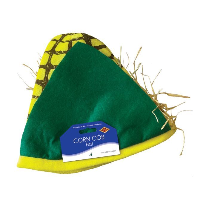 Beistle Unisex Plush Corn Cob Hat