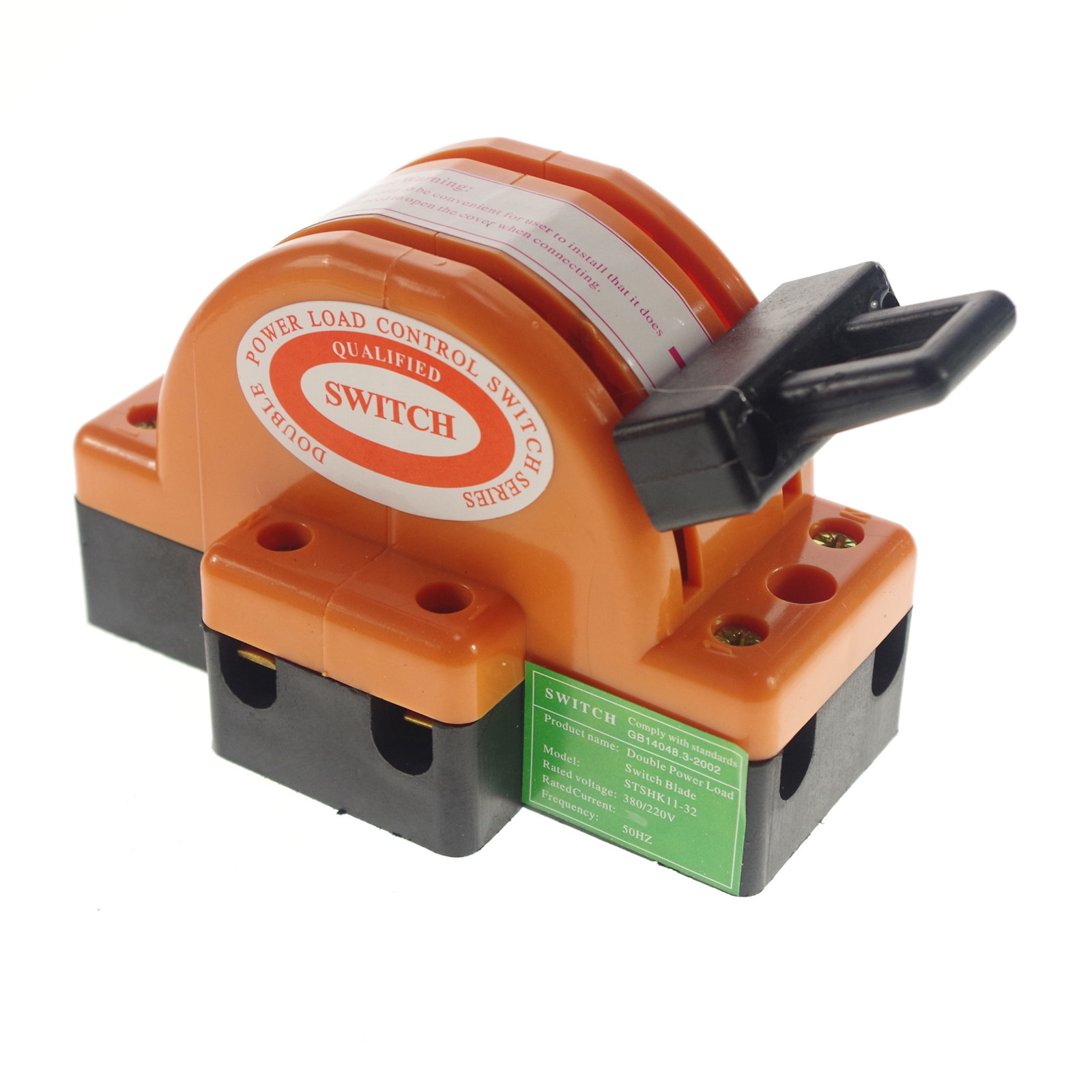 30A Two Pole Double Throw Knife Disconnect Switch 220V/380V