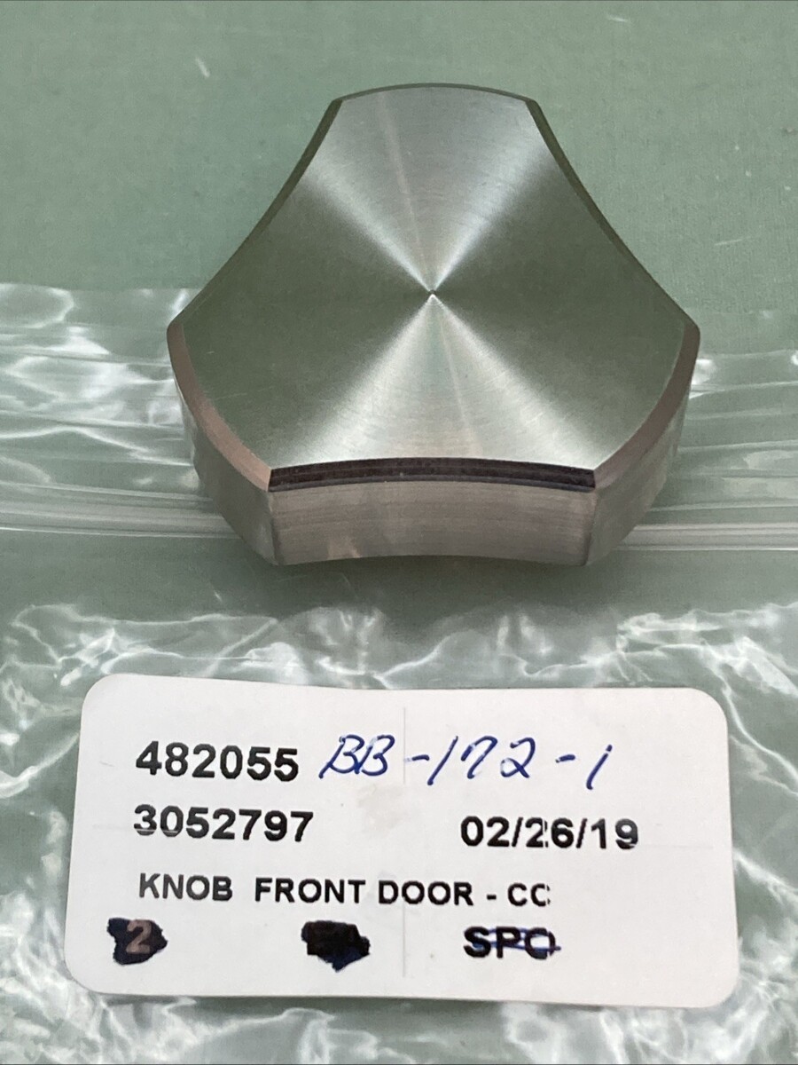 NEW GENUINE STOELTING 482055 Knob, Front Door, 3 Piont, Stainless Steel