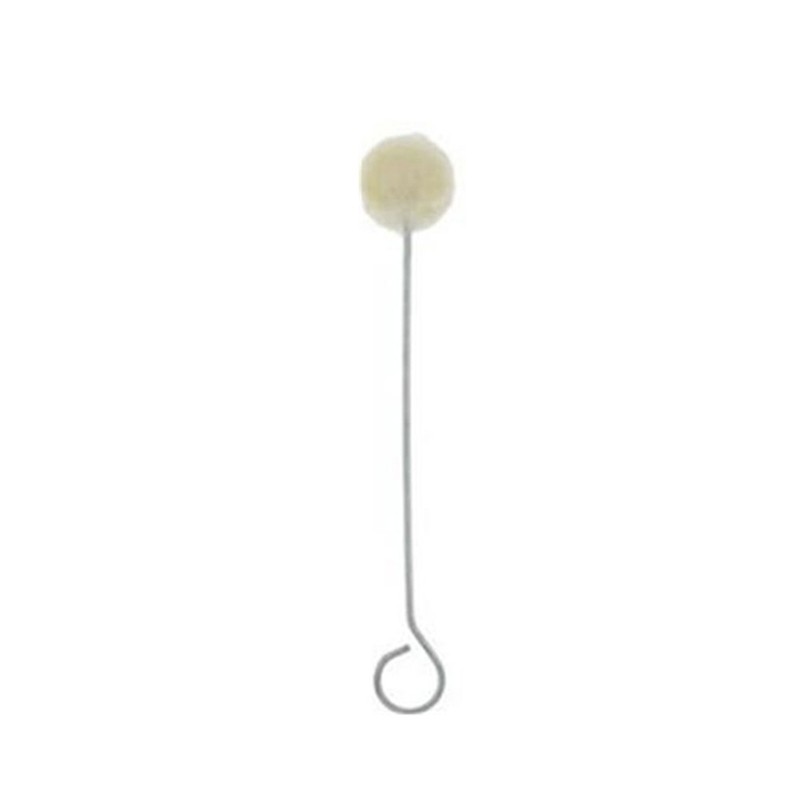 Dyeing Applicator with Metal Handle for Project Wool Daubers Balls Brush
