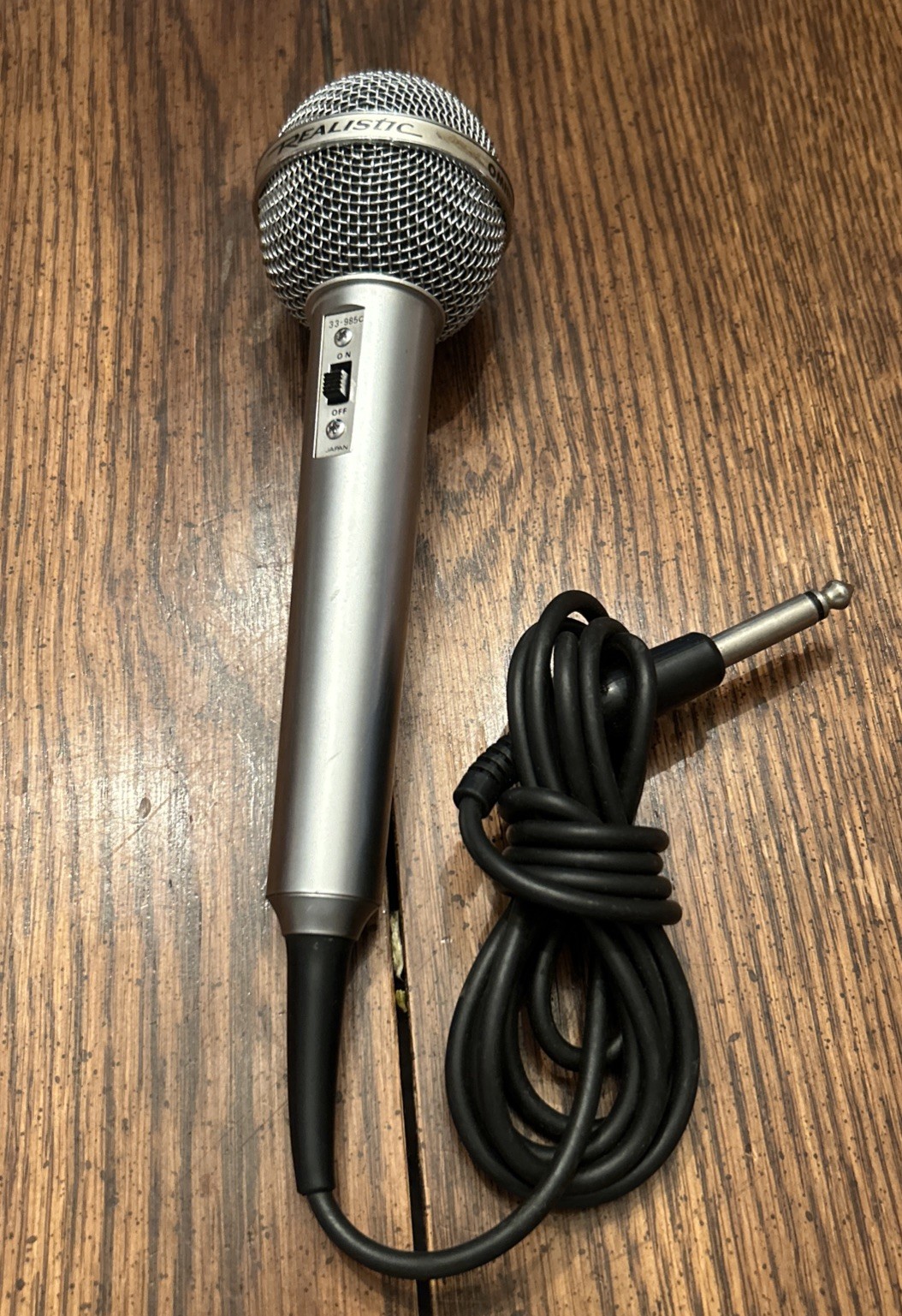 Realistic HighBall 2 Omnidirectional 600 OHMS Microphone USED FAST SHIP READ