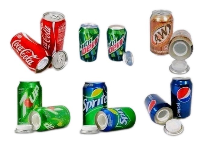 Soda Stash Can Hidden Storage - Flavor Variety