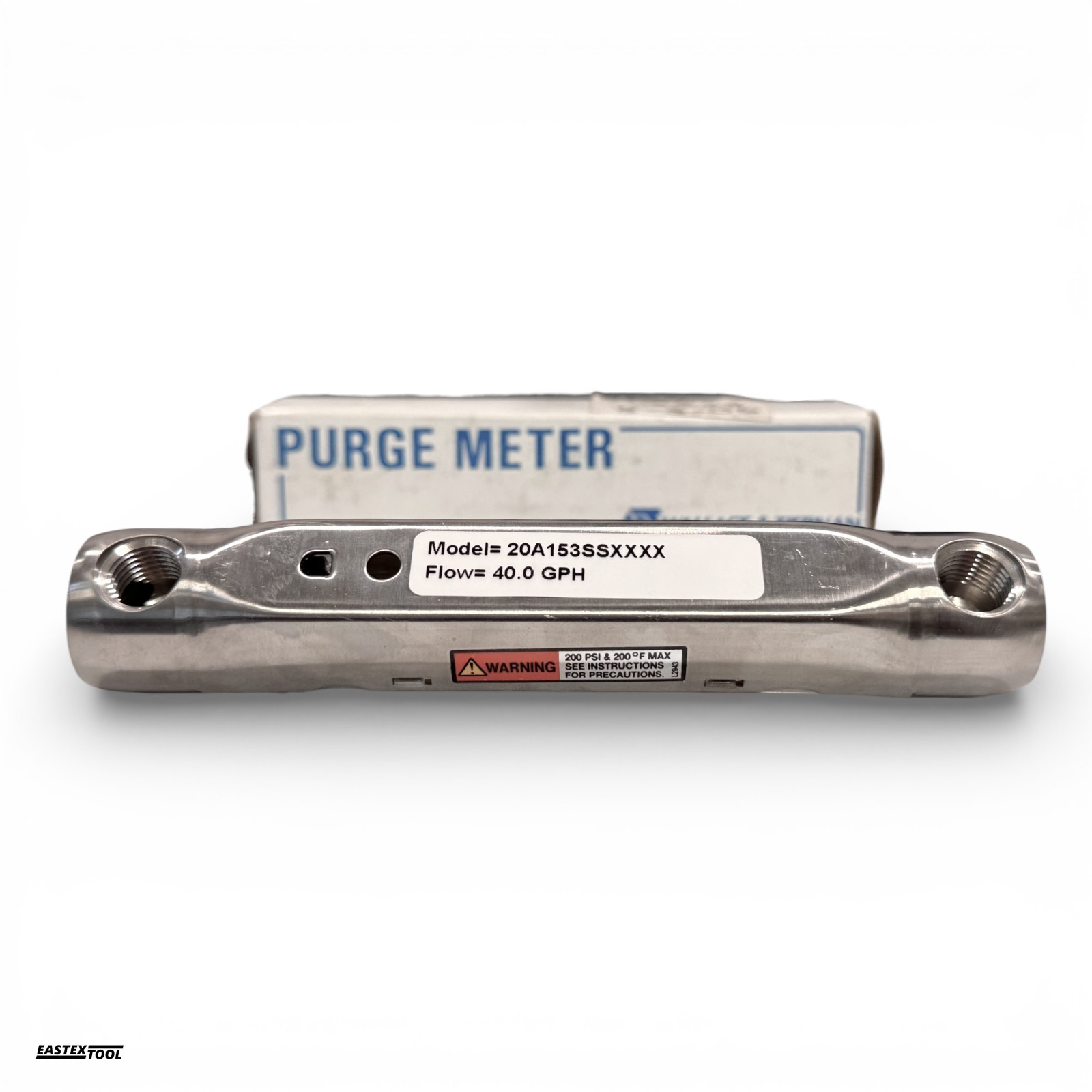 WALLACE & TIERNAN 20A153SSXXXX PURGE METER 250 PSI , STAINLESS STEEL