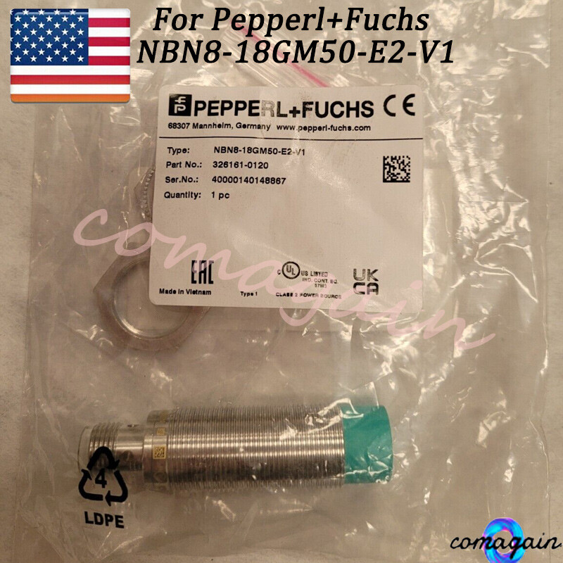 New Inductive Proximity Switch Sensor For Pepperl+Fuchs NBN8-18GM50-E2-V1 084197