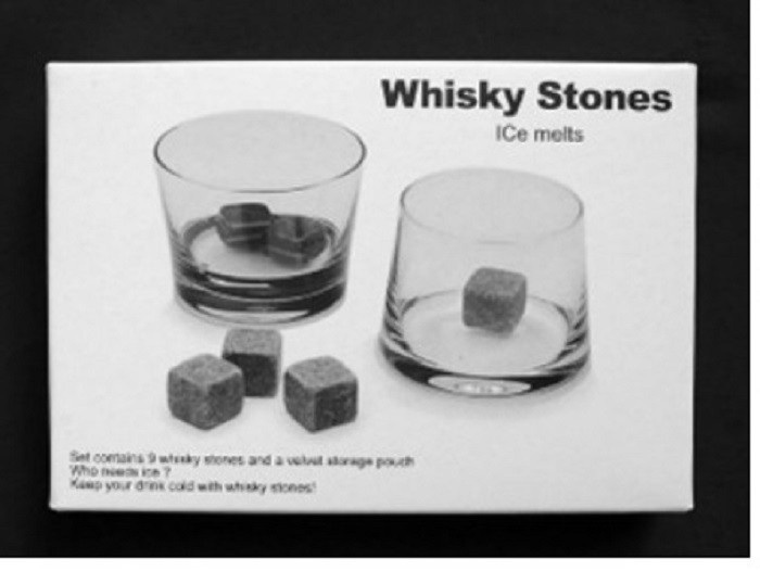 18x Favor Gift Whisky Chilling Cooling Cold Cool Wine Stones Rocks Bag Ice Cubes