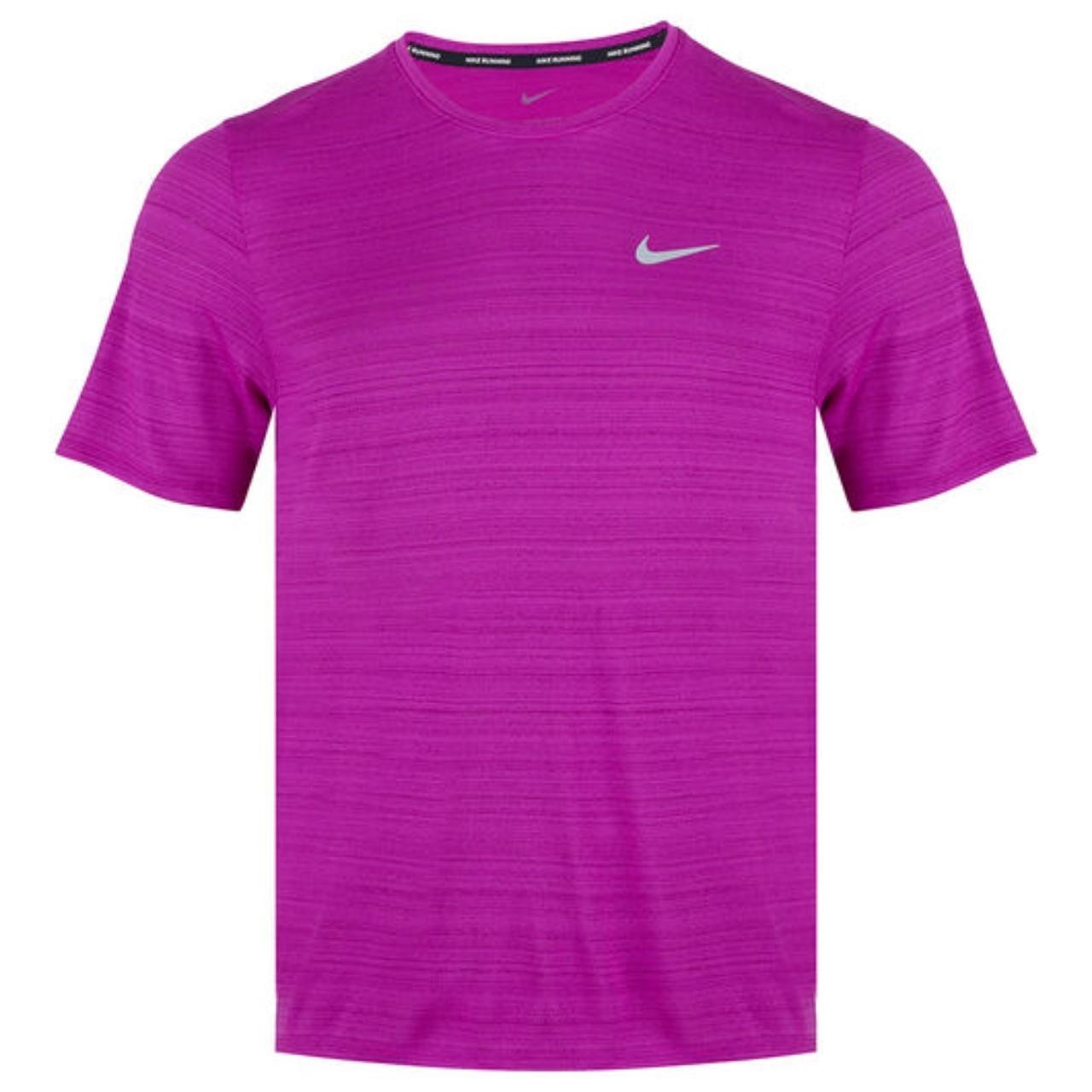Nike Men's Dri-FIT Miler T-Shirt Medium - Vivid Purple