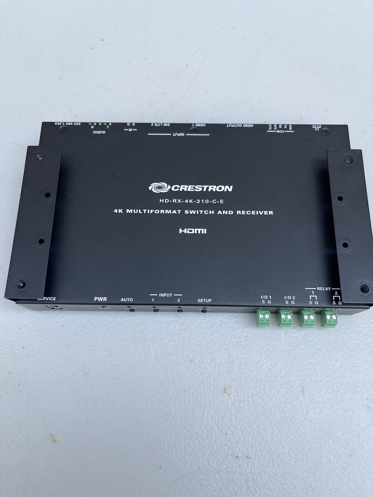 Crestron HD-RX-4K-210-C-E Multiformat Switch Transmitter (No Power Adapter)