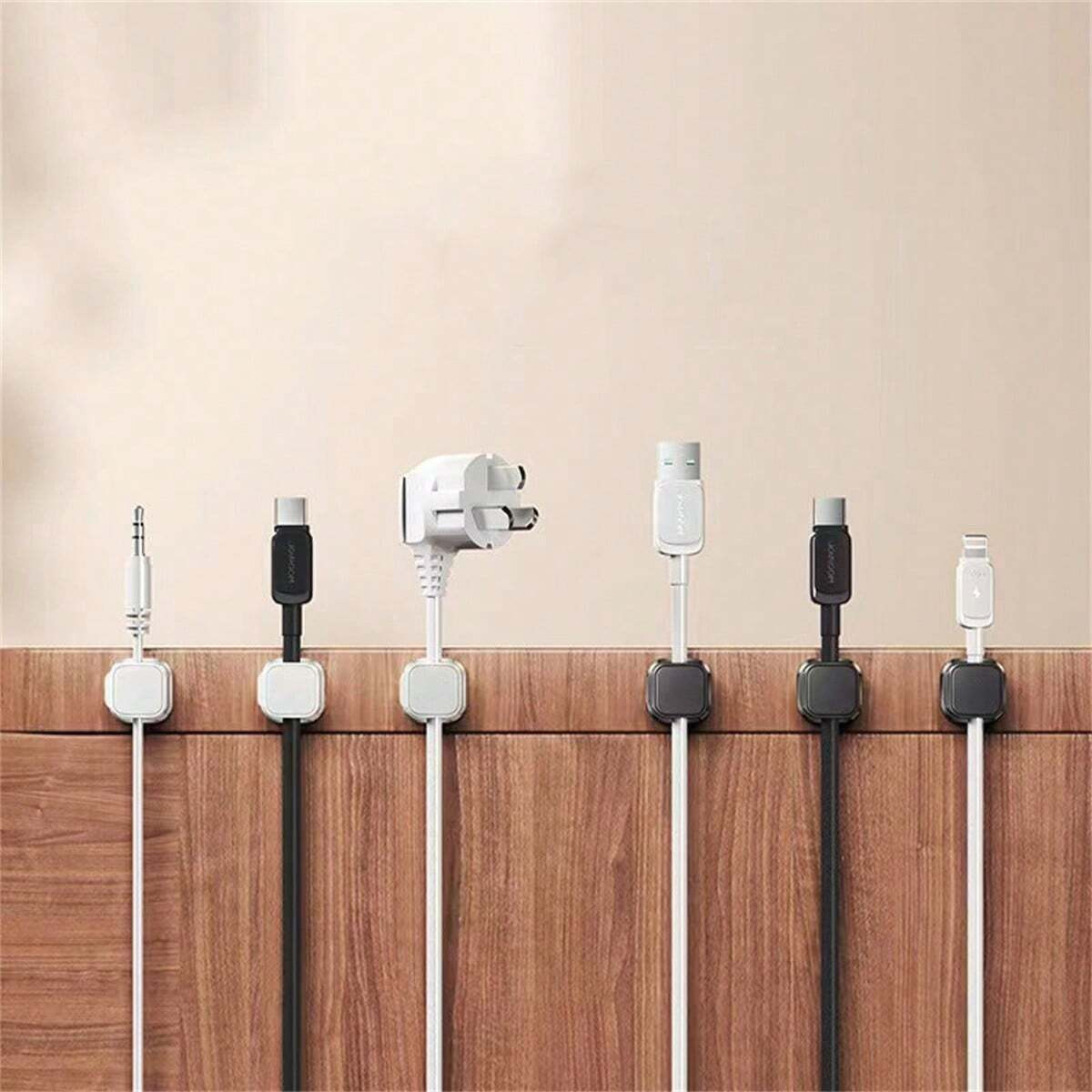 3pcs Cable Holders Magnetic Desktop Cable Management tool Office Supplies