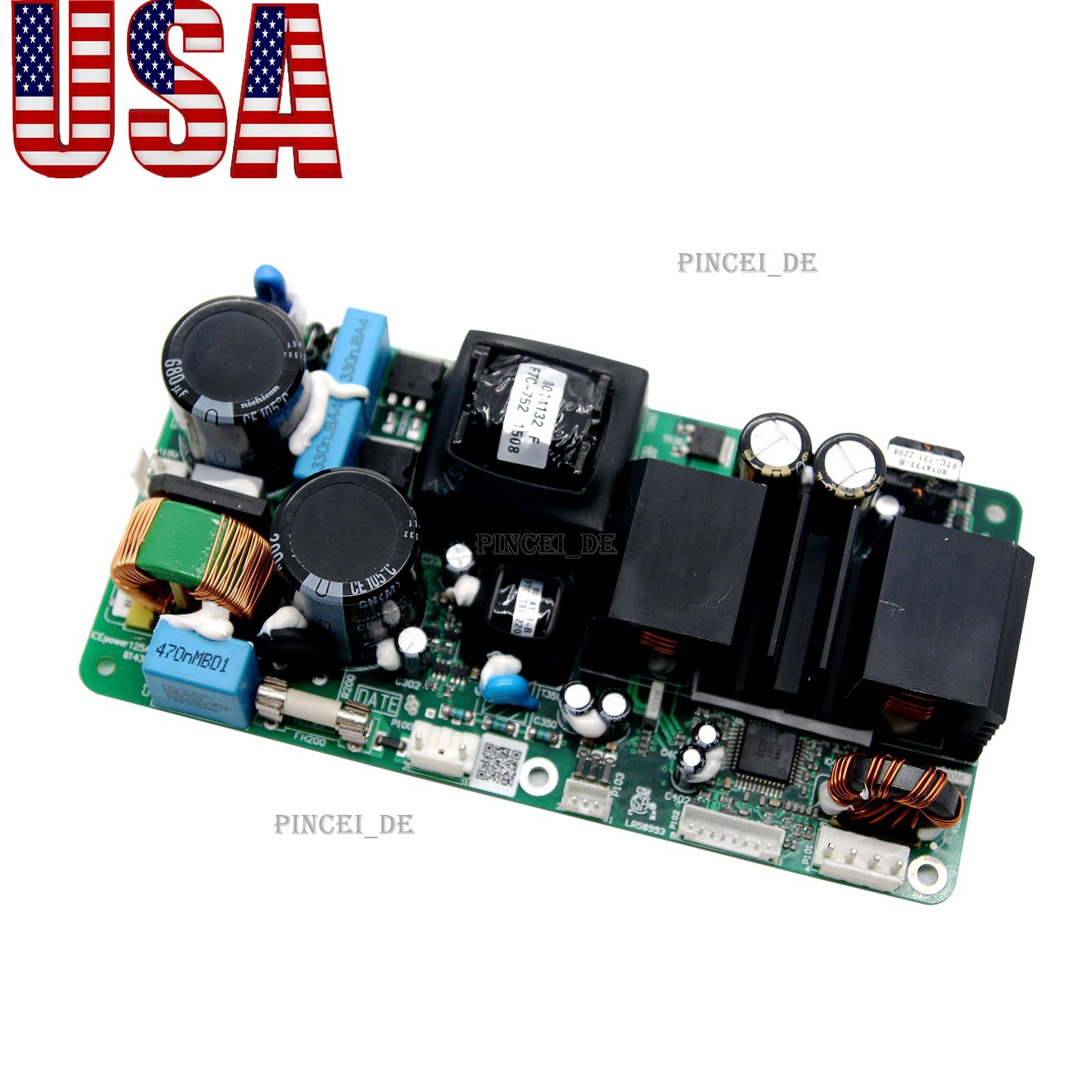 ICEPOWER Power Amplifier Board Dual Channel Digital Audio Amp Module  US