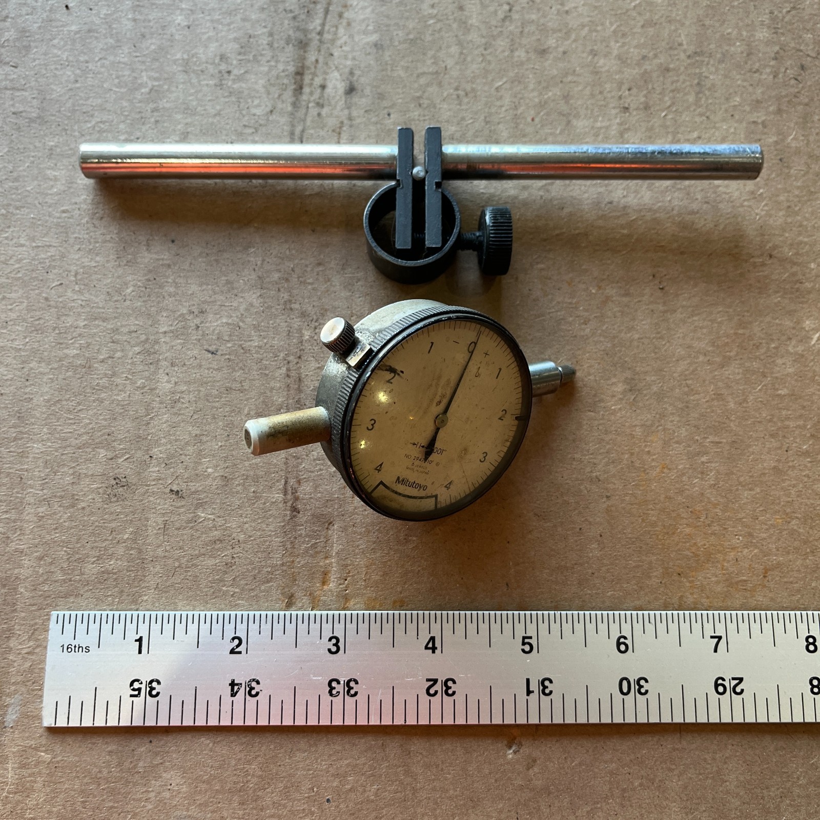Mitutoyo Dial Test Indicator .0001" - .050" - 6 Jewels 2947-10