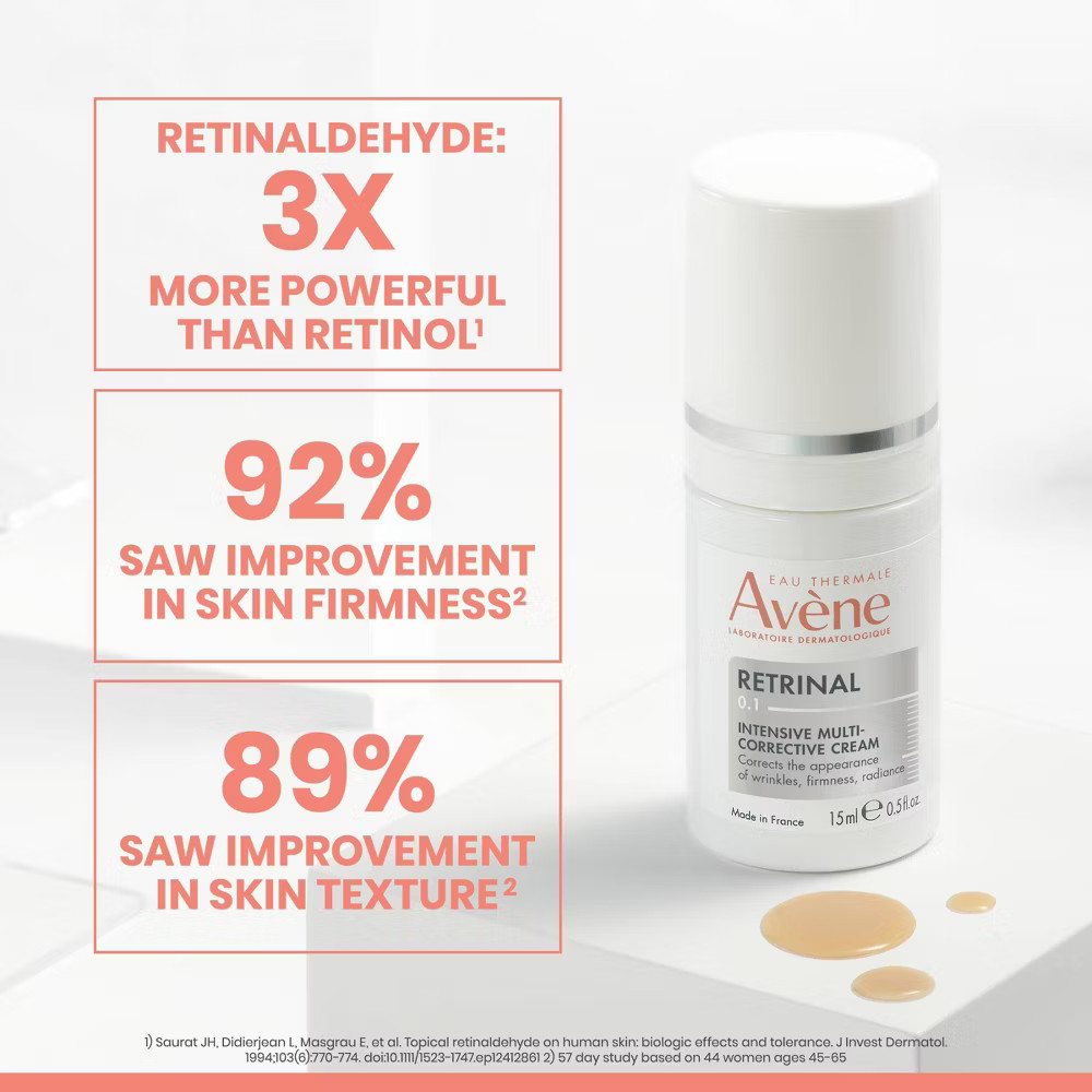 Avene Retrinal 0.1% Intensive Multi-Corrective Cream - 0.5 fl oz