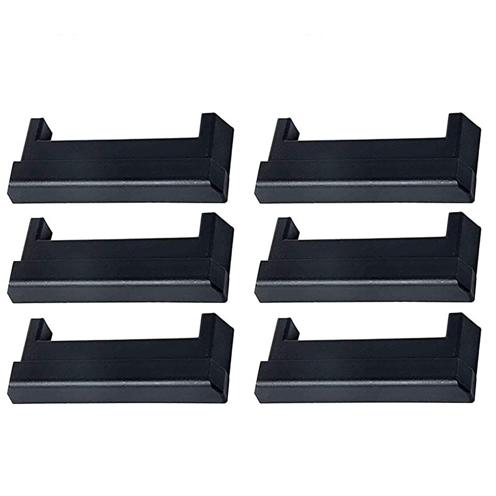 Set of (6) E Track End Cap End Plug Cap For Enclosed Trailer Cargo Van Trailer