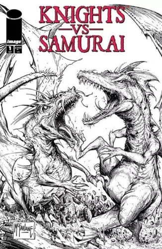 Knights Vs Samurai #1 - Dastmalchian - Cover C McFarlane - 2024 - Spawn