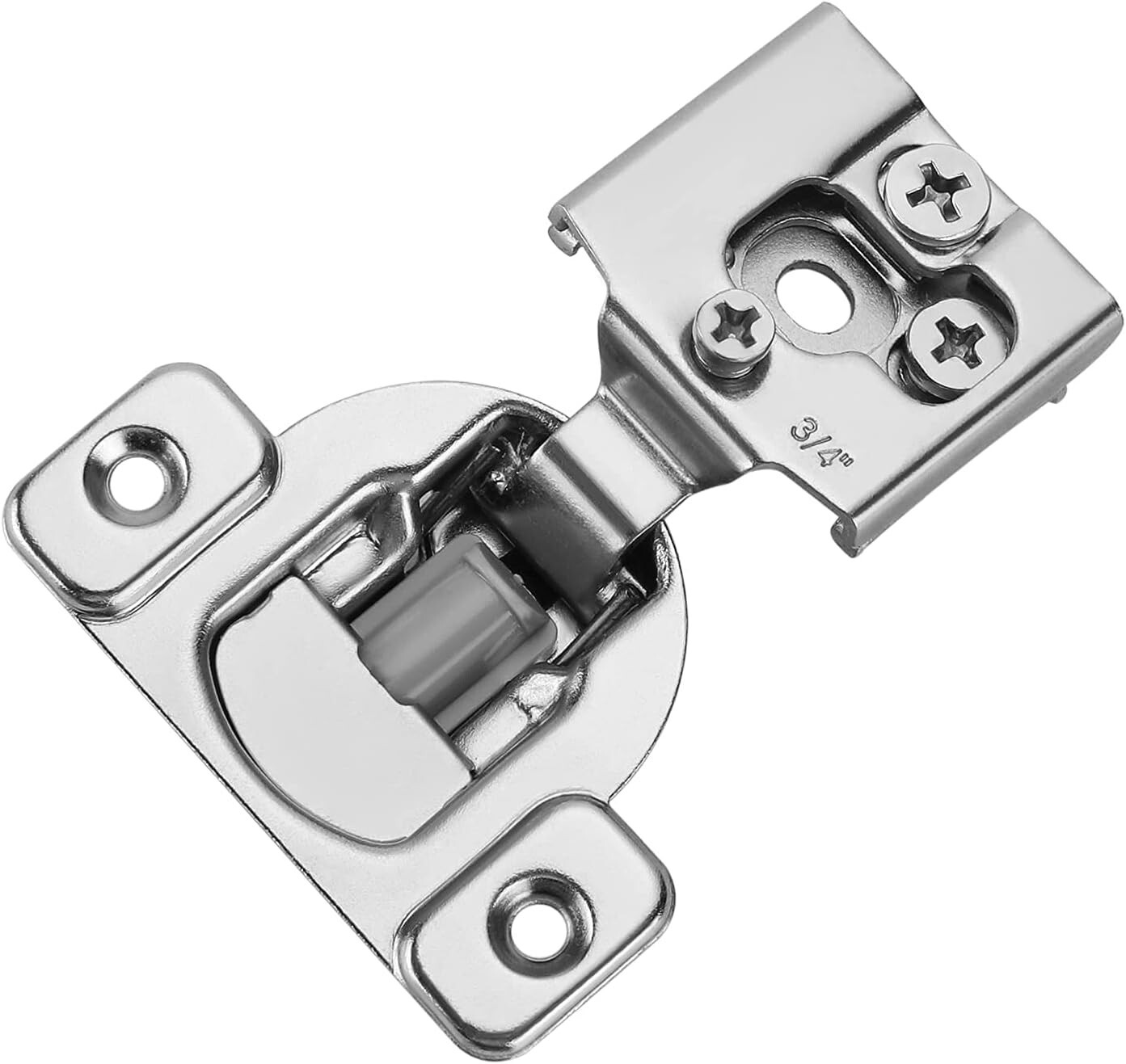 20 pack Soft Close Cabinet Hinges 3/4 inch Overlay Kitchen Cabinet Hinges Self C