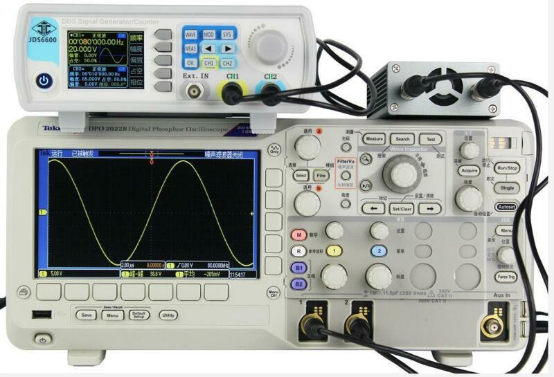 JUNTEK DPA-1698 40Vpp 2CH DC Power Amplifier For DDS Function signal Generator