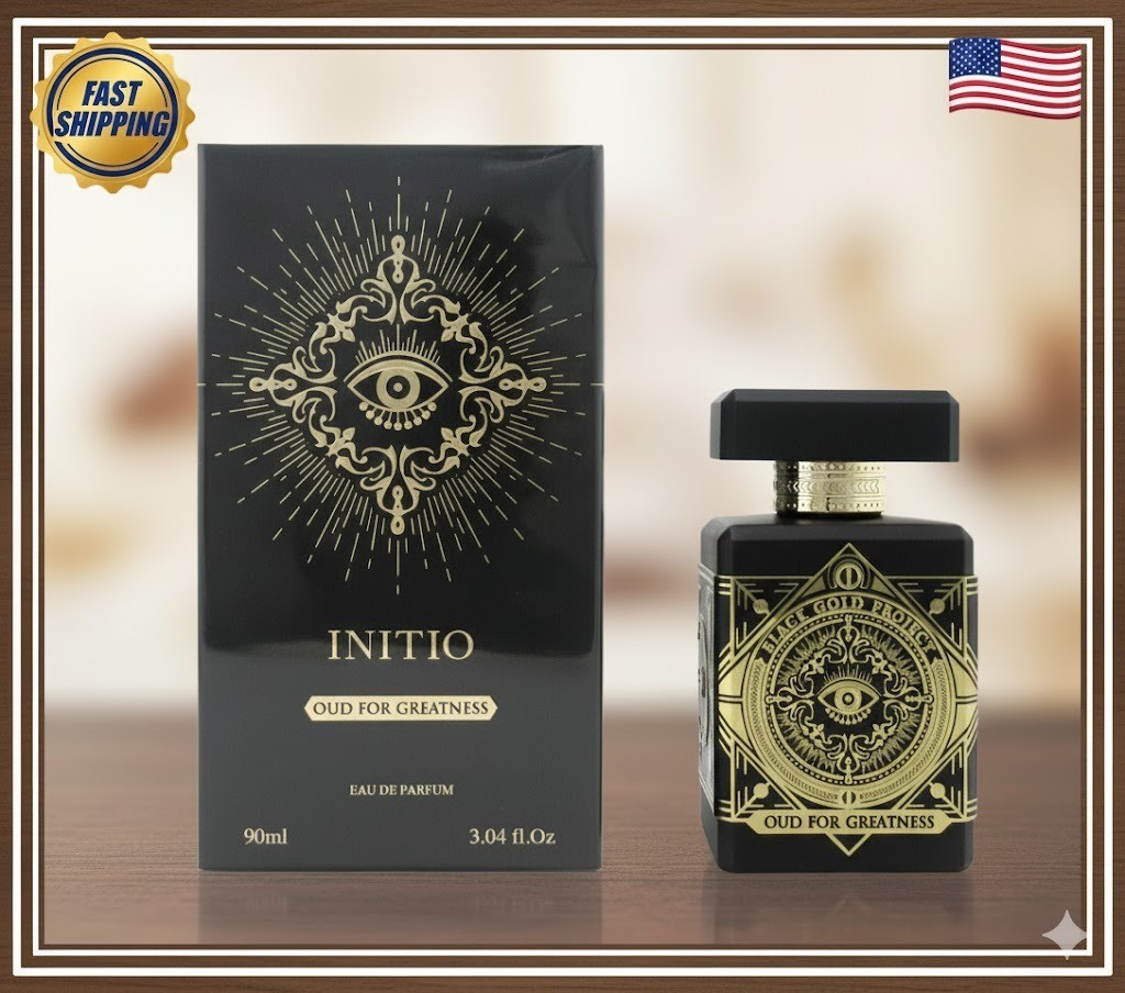 Initio Oud for Greatness EDP 90ml 3oz Unisex Long Lasting Perfume