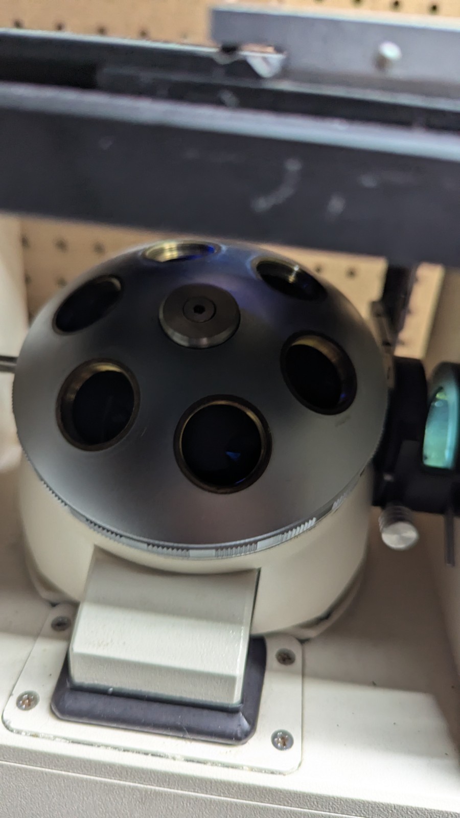 *UNTESTED* Zeiss Axiovert 35 Inverted Fluorescence Microscope With Power Supply
