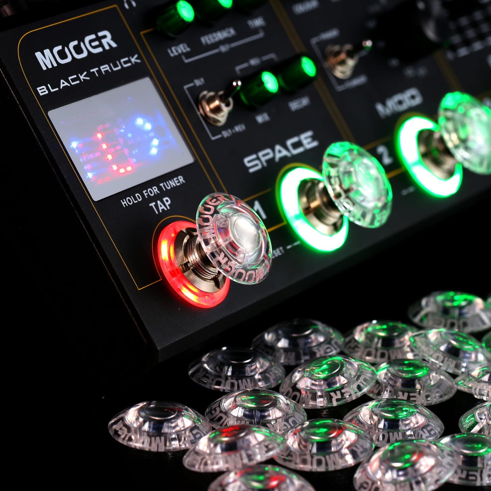 Mooer Footswitch Topper 'shroom (10pak) (mftmtp)