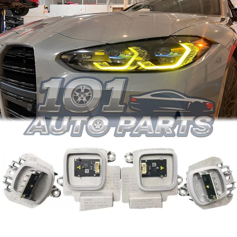 Yellow Angel eyes DRL LED Module For BMW G80 M3 G82 G83 M4 2021-2024 LASER
