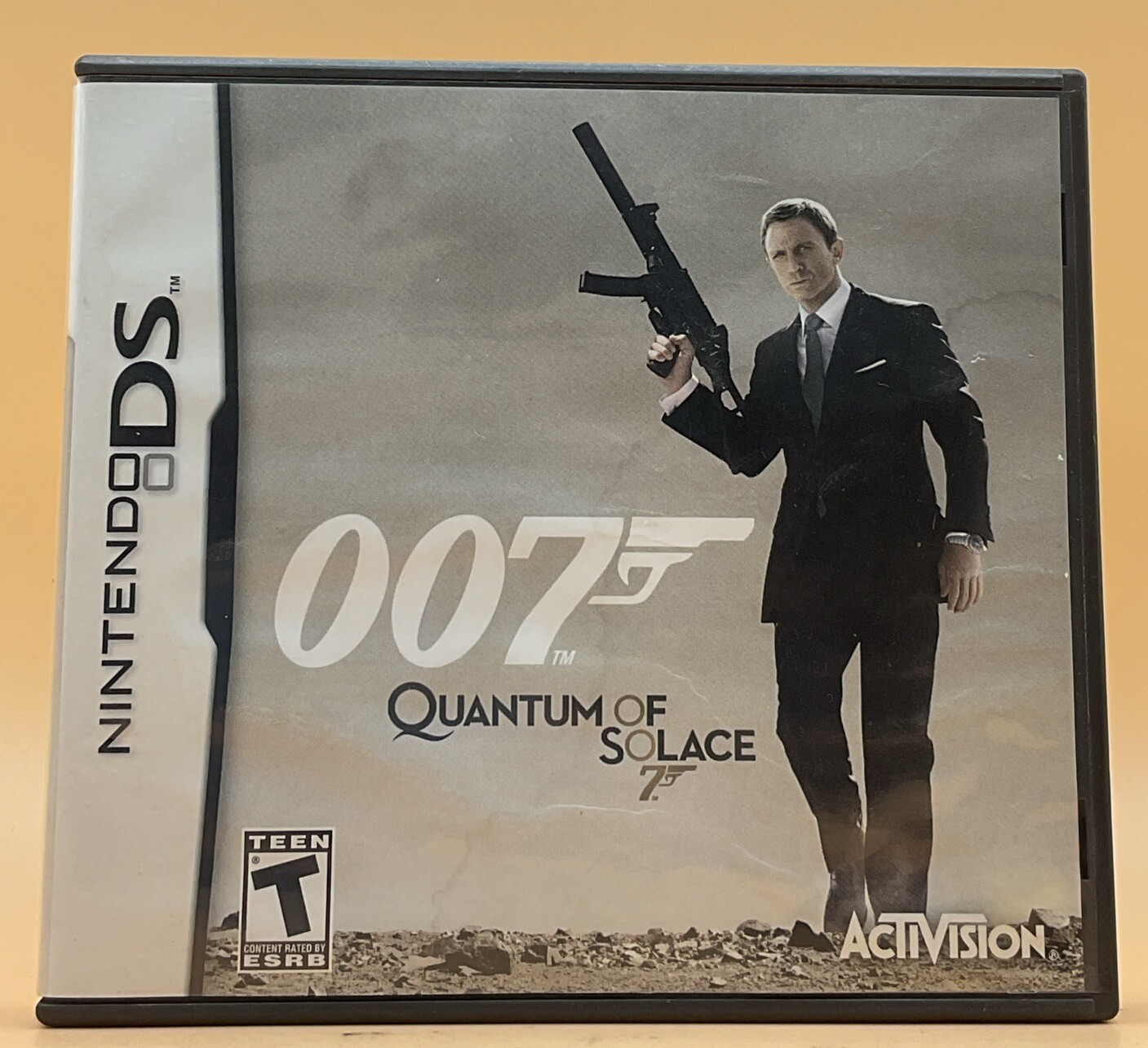 Nintendo DS 007 & QUANTUM OF SOLACE Manual and Case ONLY