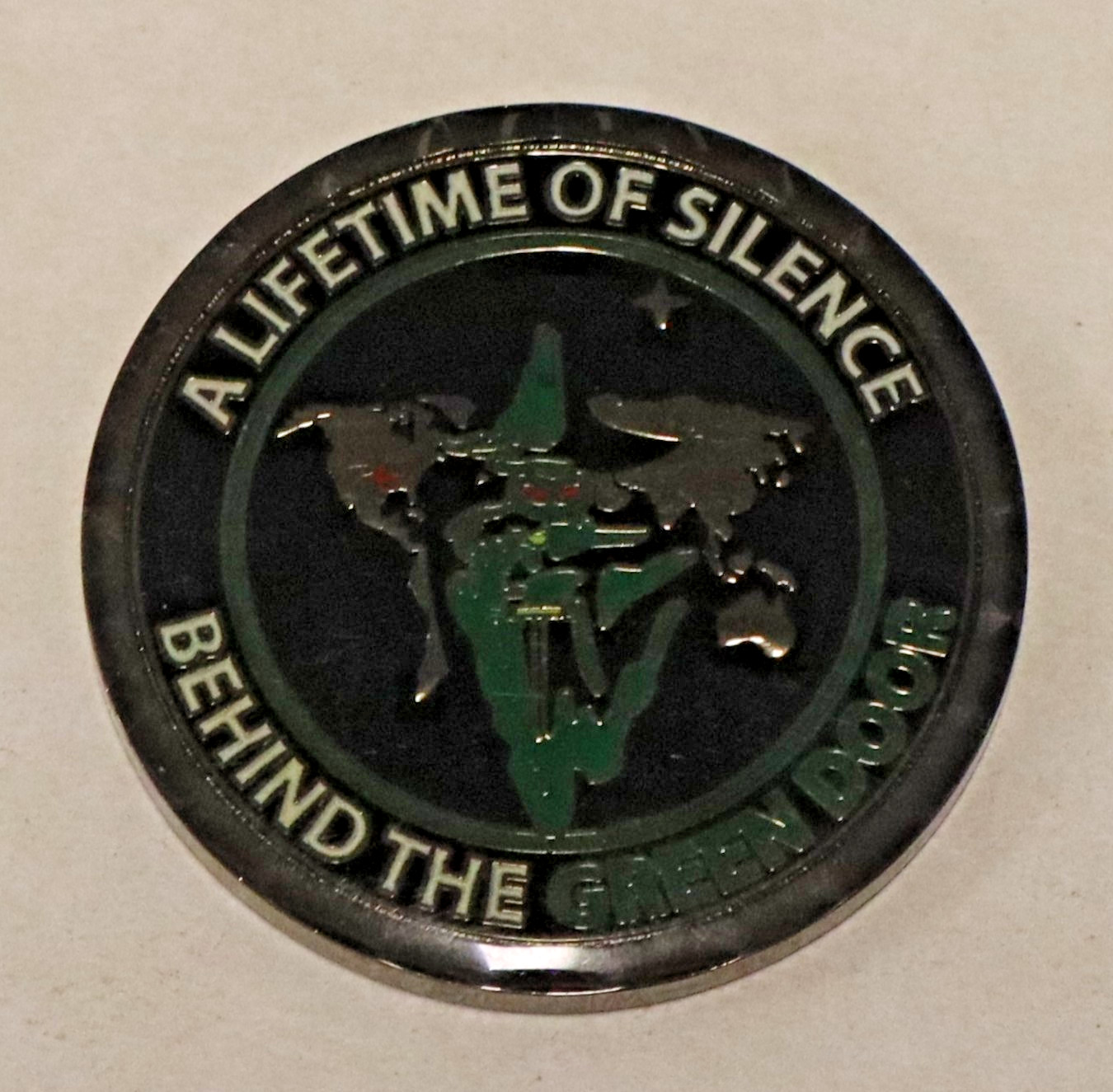 25th Air Force Operating Location Wright Patterson OL-WP Intel Challenge Coin