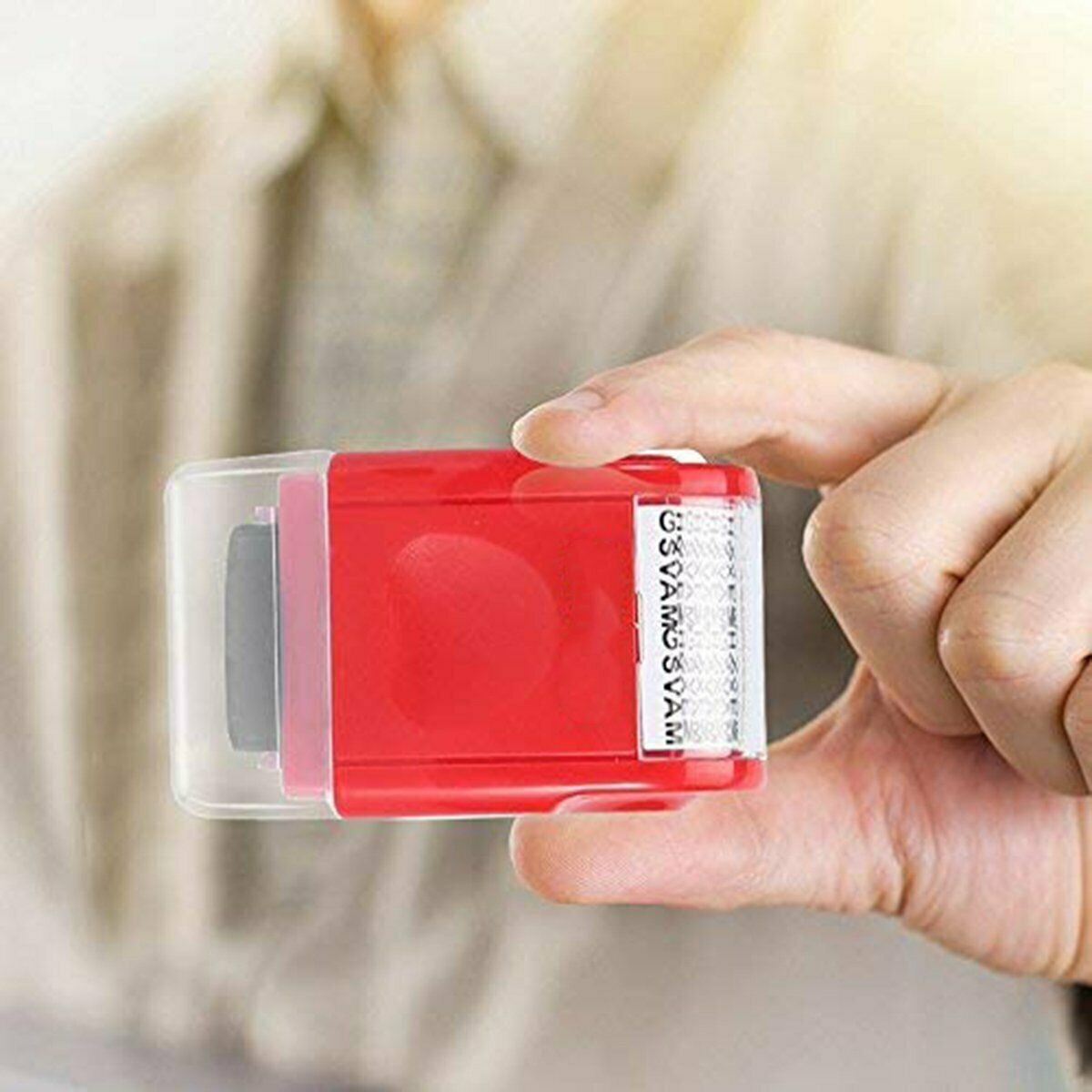 Identity Theft Protection Roller Stamp
