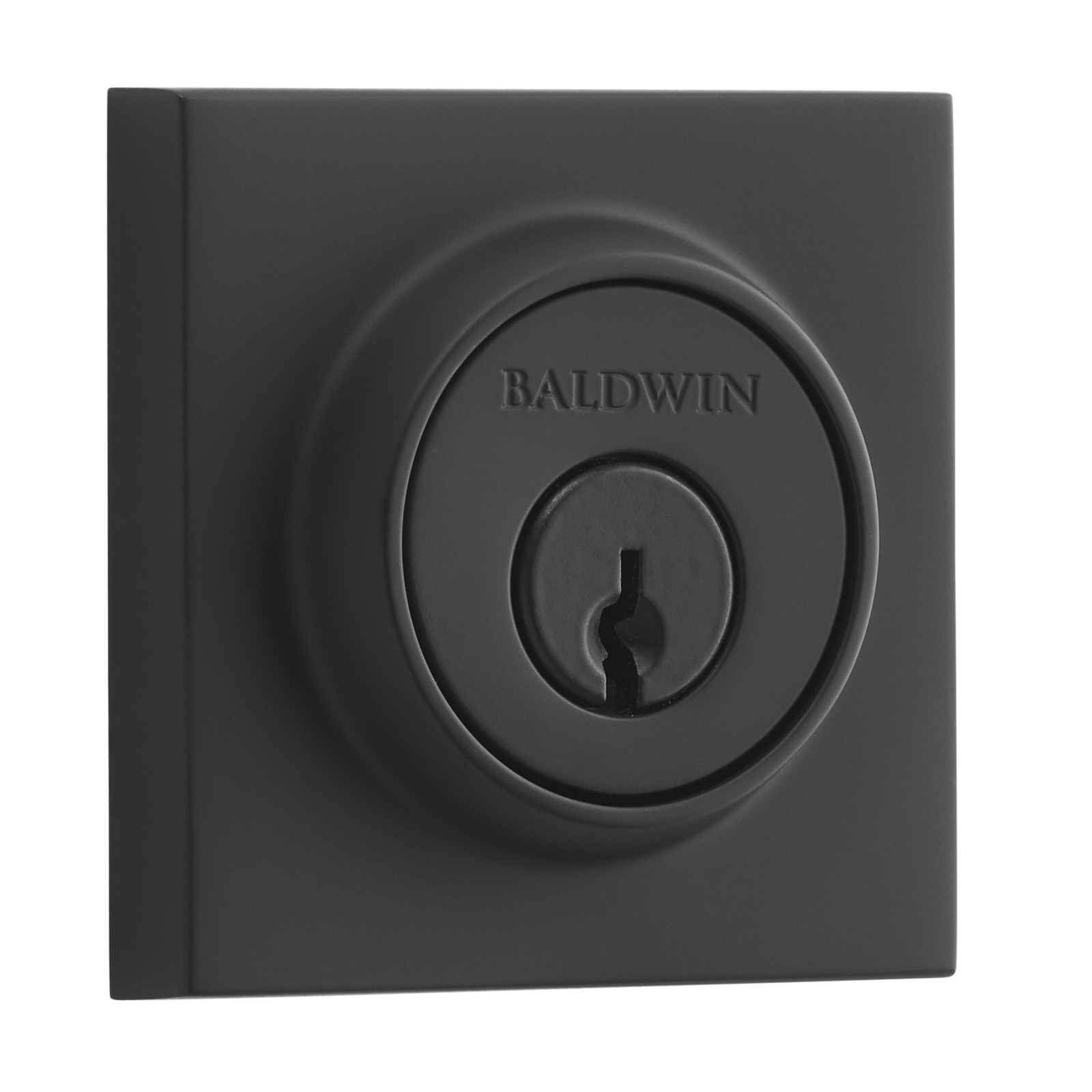 Baldwin DC.CSD Contemporary Square Standard C Keyway Double - Black
