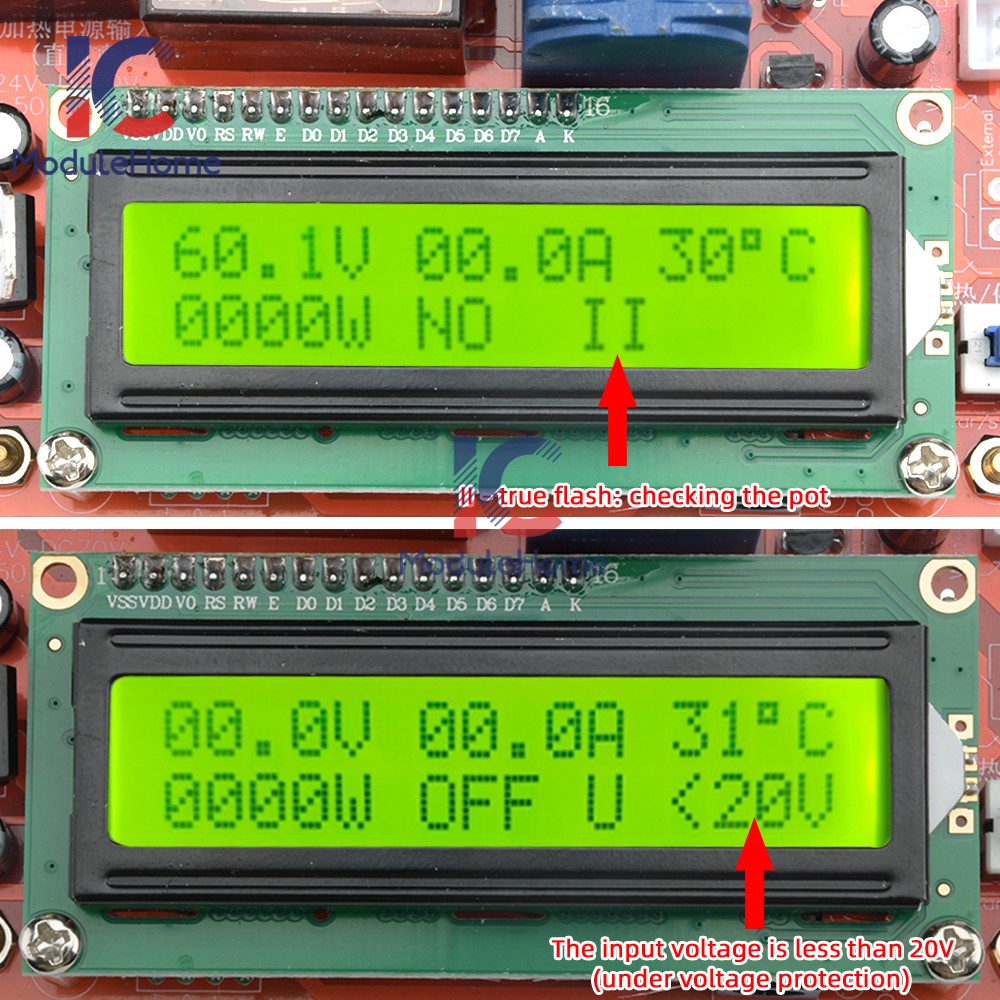ZVS 2000W High Voltage Induction Heater Module Flyback Driver Heating Board DC