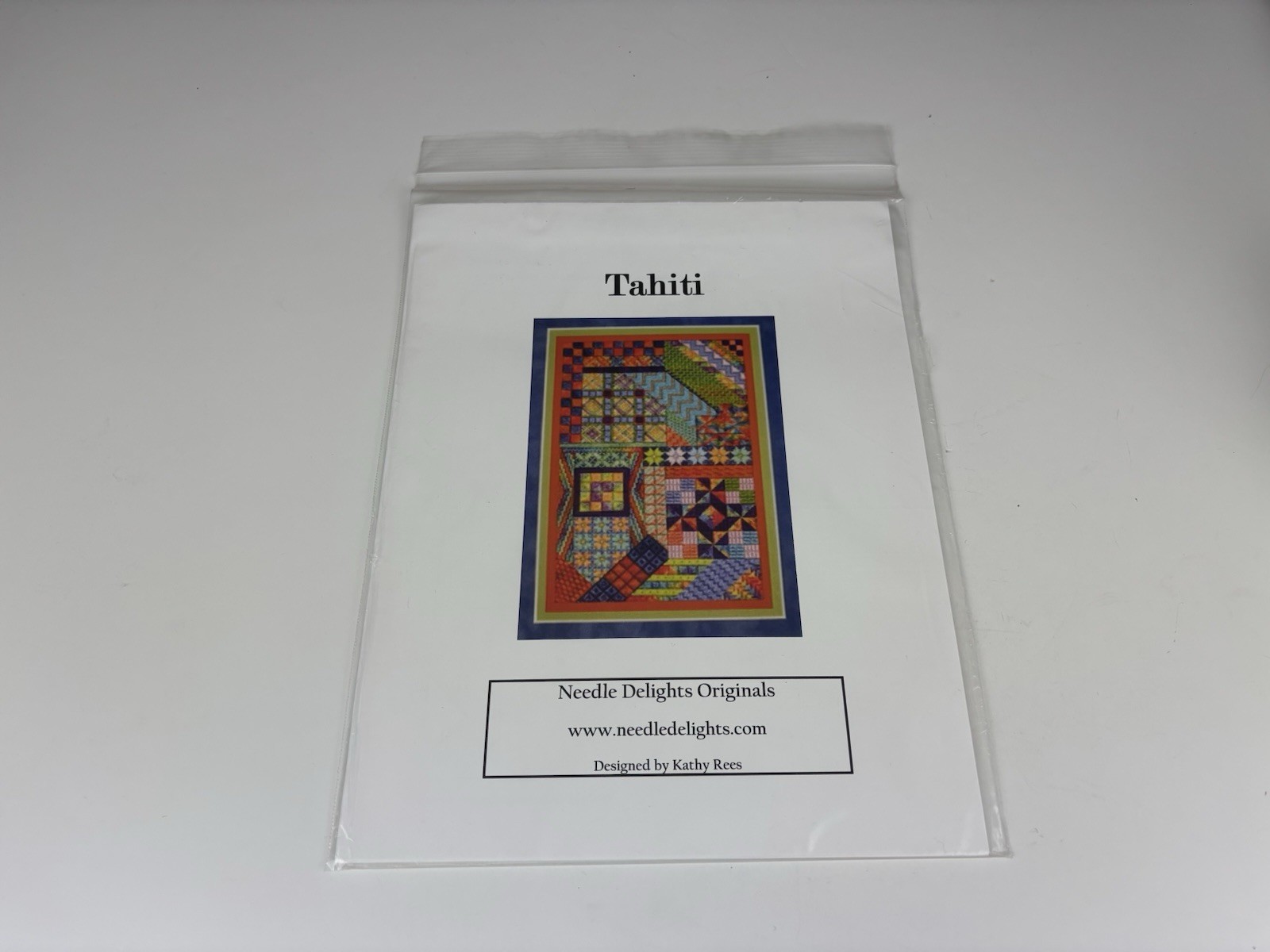 Needle Delights Originals Tahiti Needlepoint Pattern 1S