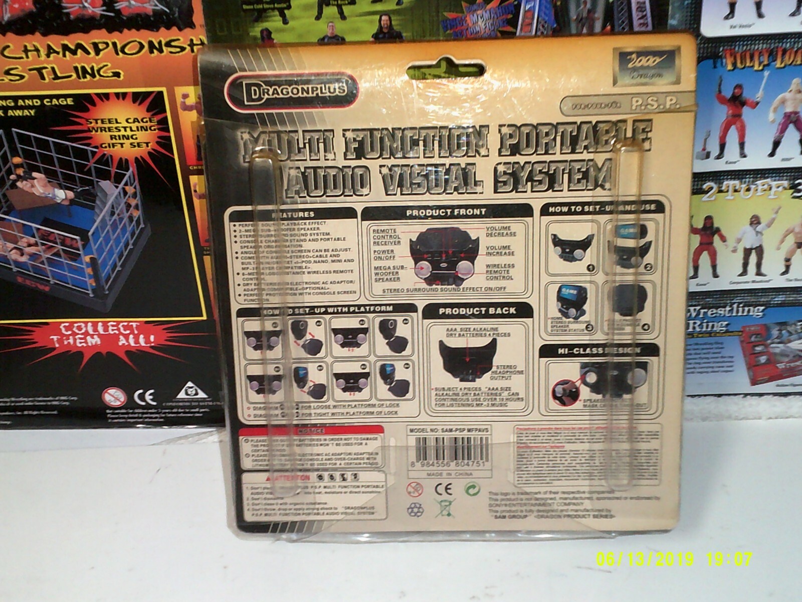 Dragonplus multi function portable audio visual system for brand new