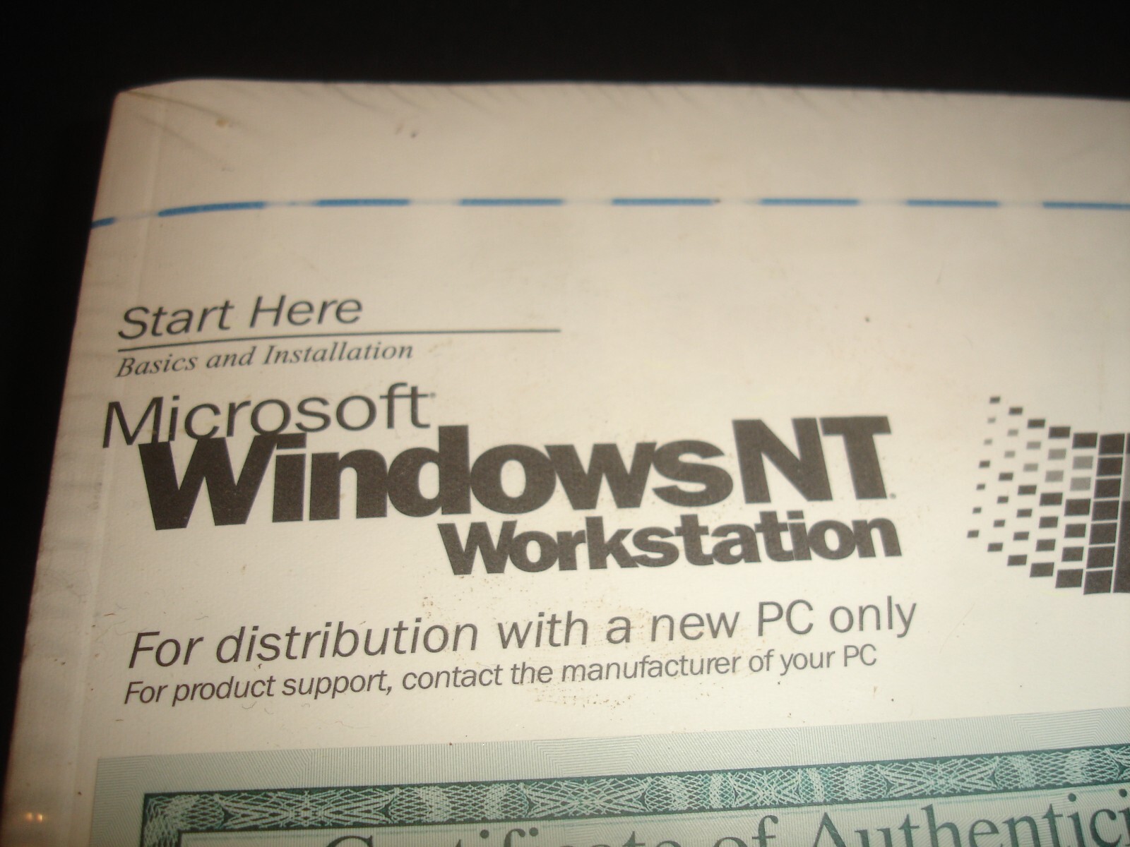 Vintage Microsoft Windows NT Workstation 4.0 Software Full Version NEW
