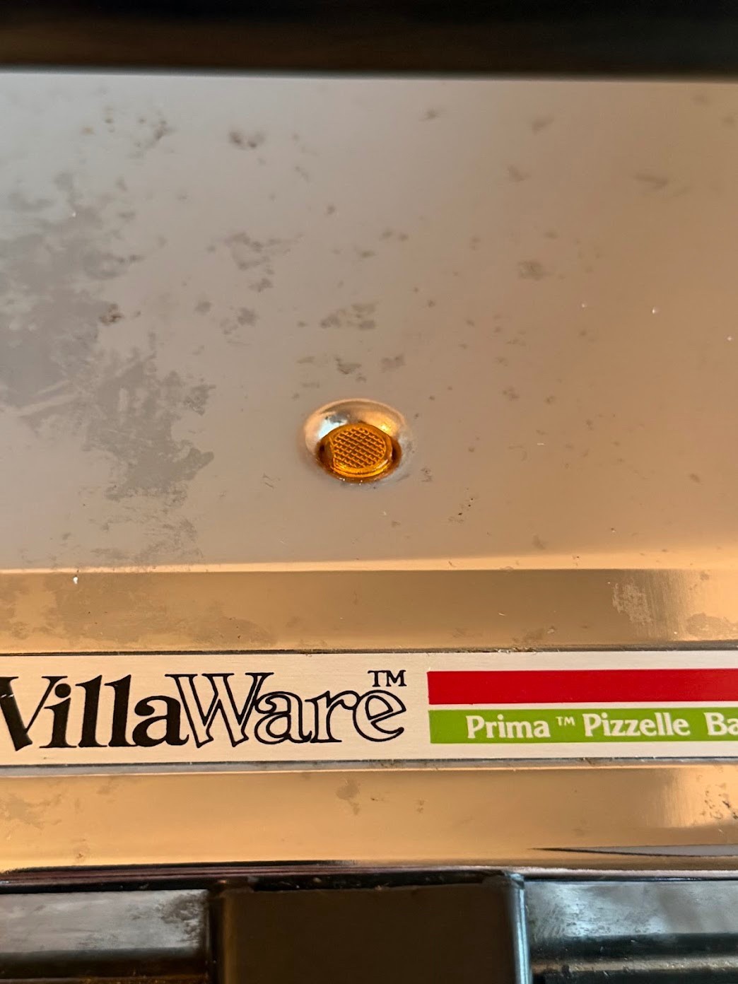 VillaWare Prima Pizzelle Baker Model 6000-NS Cookie Iron