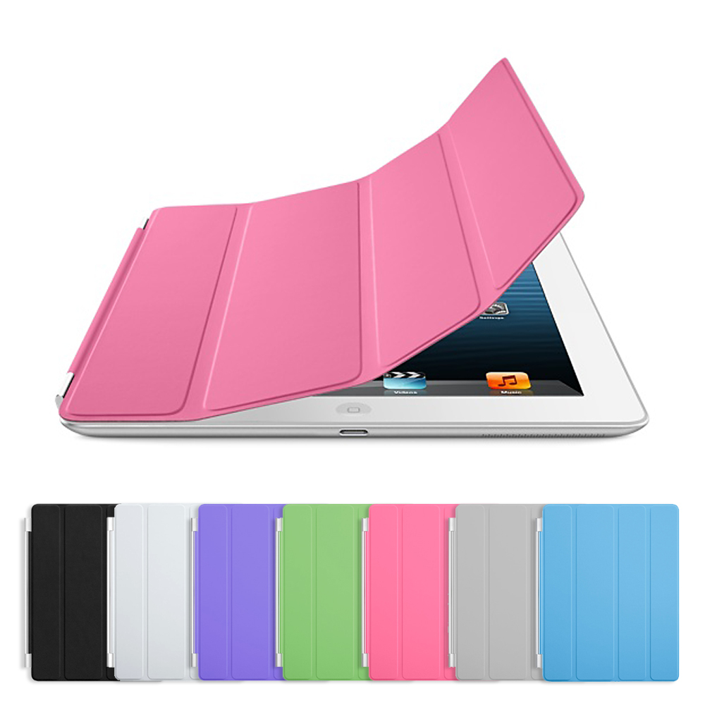 Smart Screen Protector Cover iPad 2 3 4 Case Stand Stand Case Pink