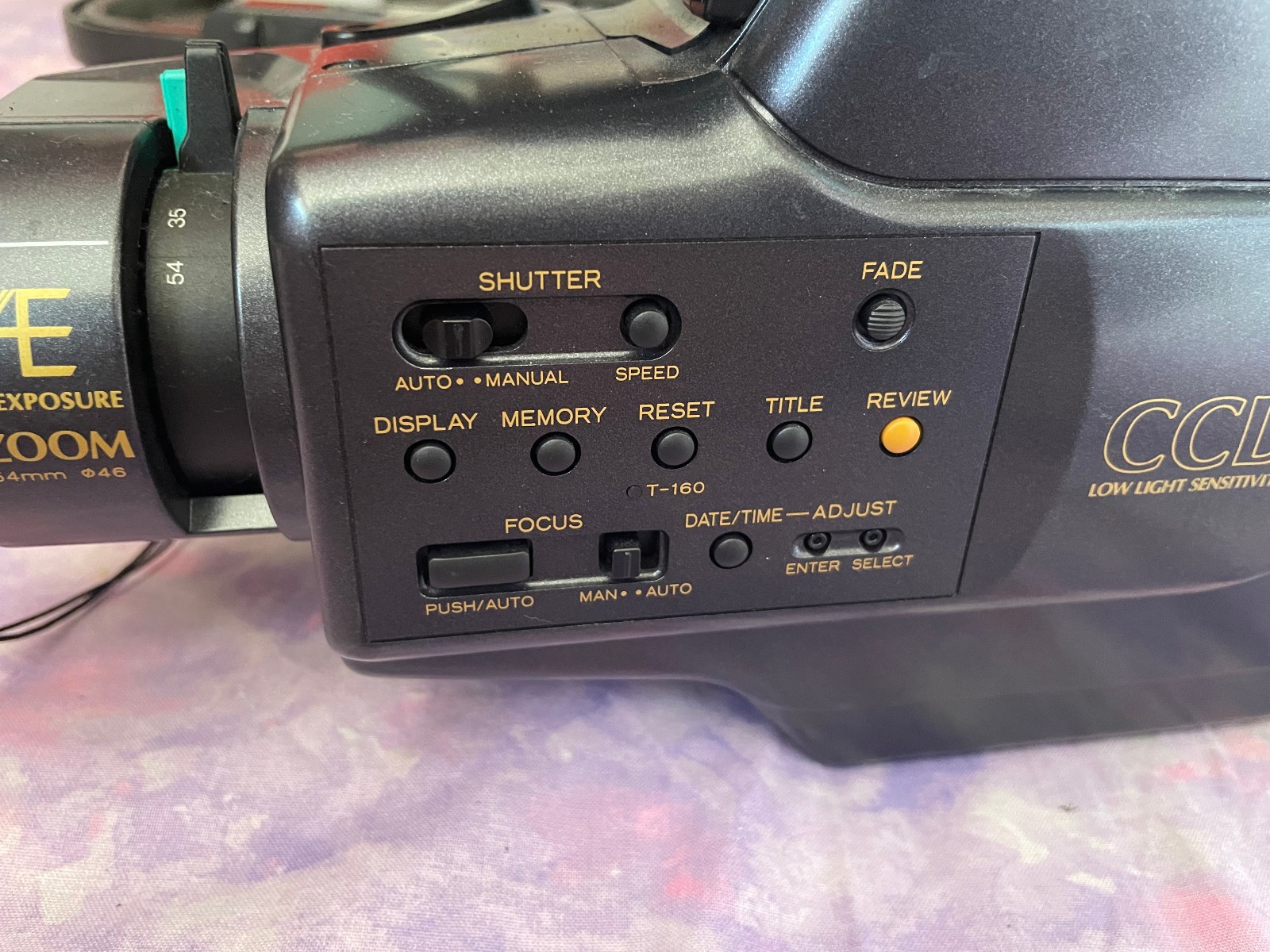 Sears Roebuck VHS Video Camera Recorder Model 934.53795190 W/ Case NOT TESTED!!