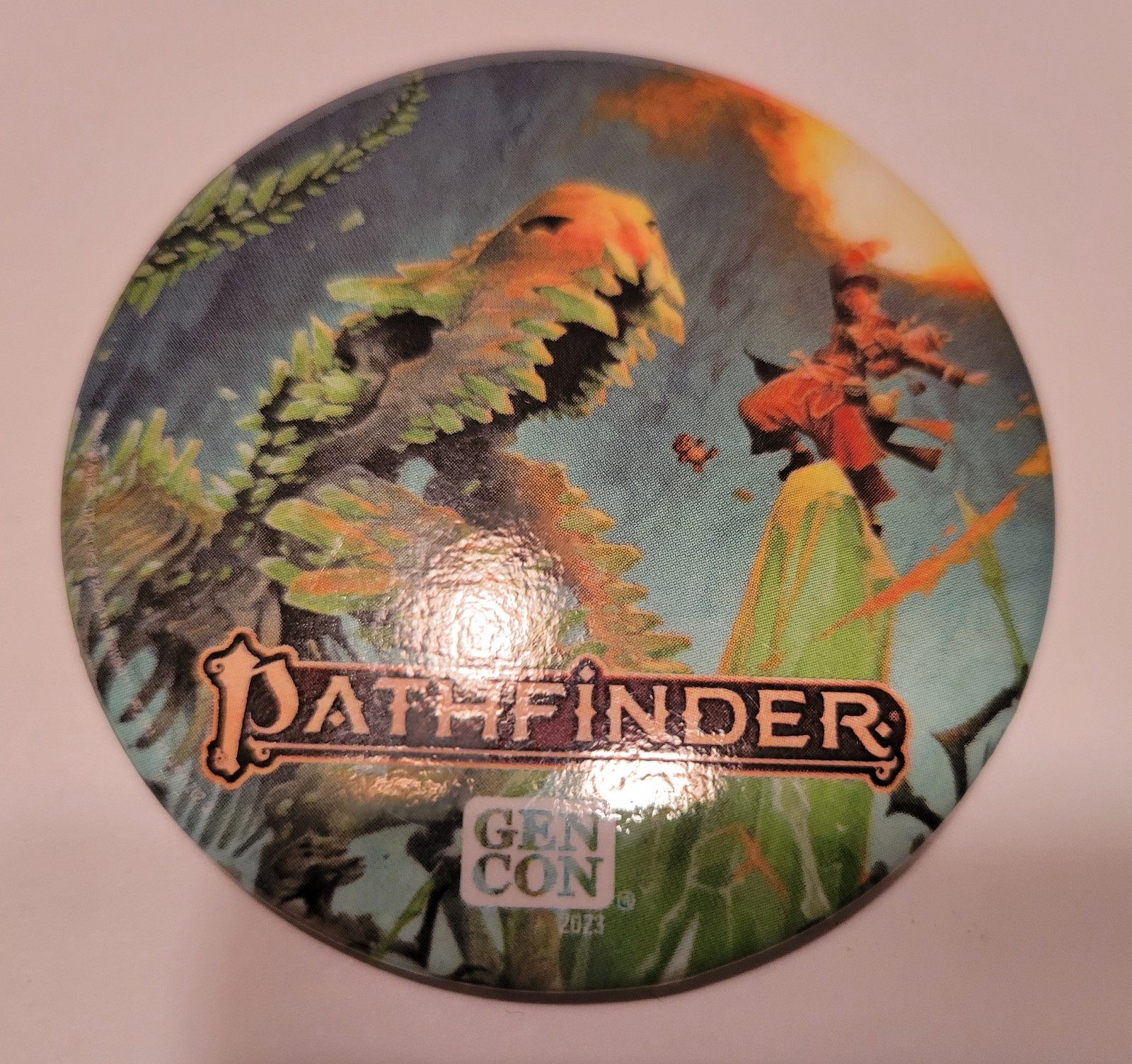 2023 GenCon Exclusive PATHFINDER Pin - New 2.25"