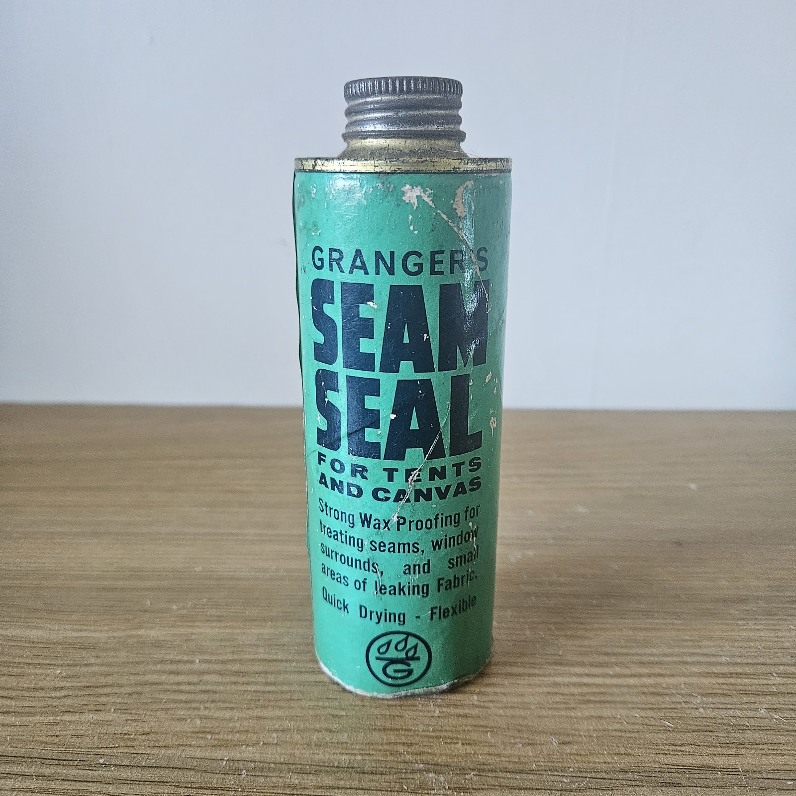 RARE Vintage Grangers Seam Sealer Tube For Tents Caravans Movie Prop