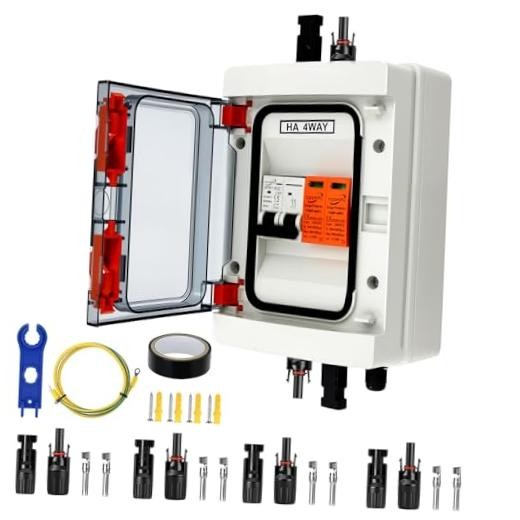 Solar Disconnect Switch, PV Combiner Box 1 String 1000V 40A Solar Surge