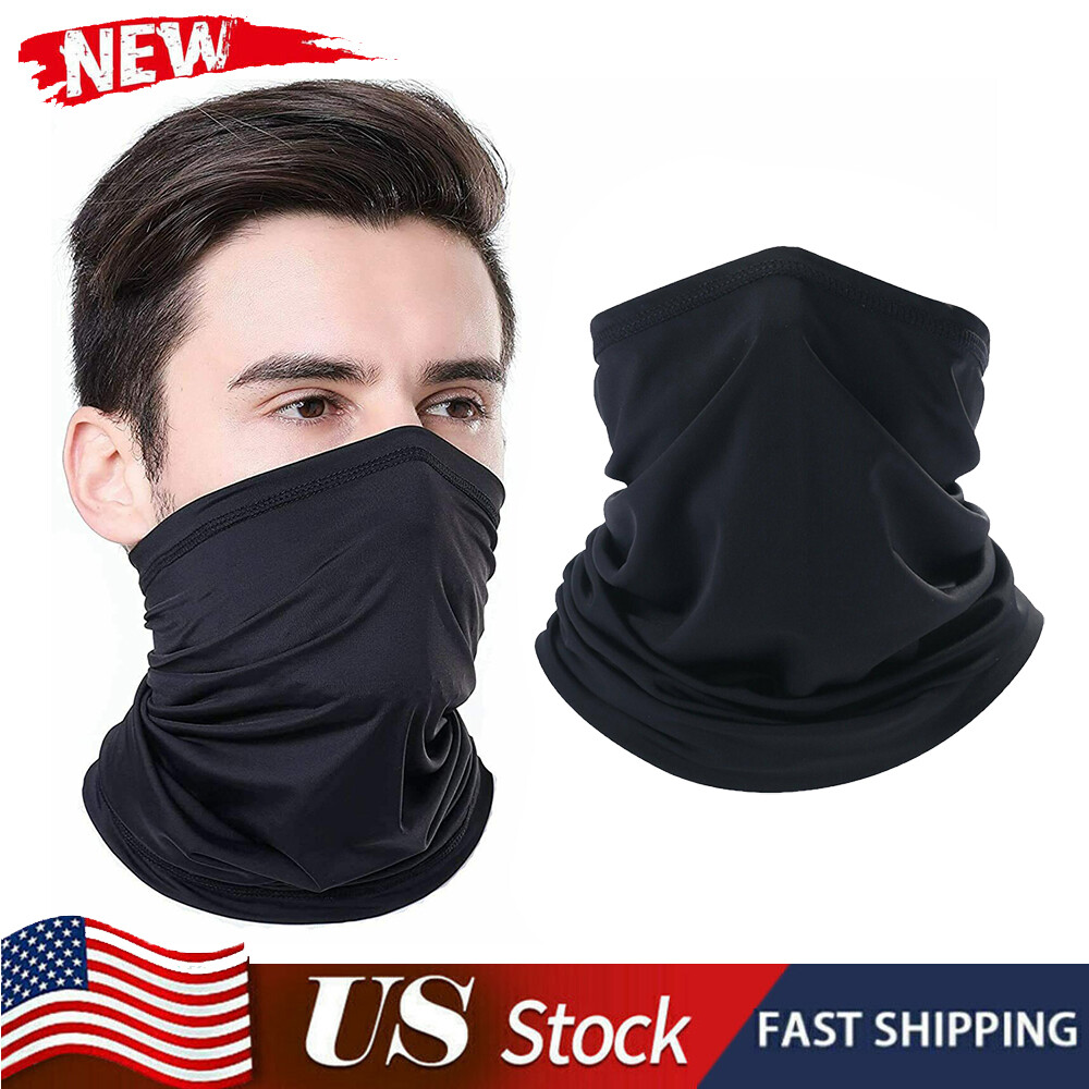 Neck Gaiter Bandana Face Mask Cover Balaclava Scarf Windproof for Motocycle Bike