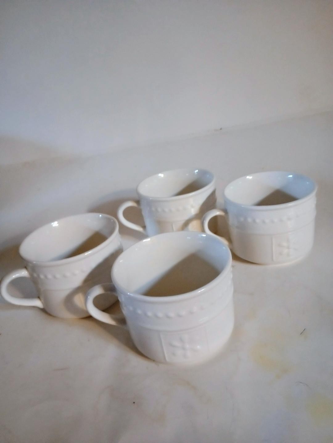 Set of 4 Totally Today Coffee Cups