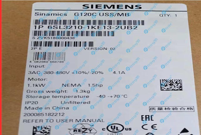 1PCS NEW SIEMENS Frequency Converter 6SL3210-1KE13-2UB2 6SL3 210-1KE13-2UB2